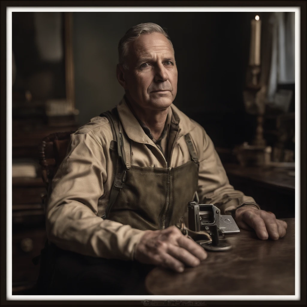 ghostbuster character realistic man