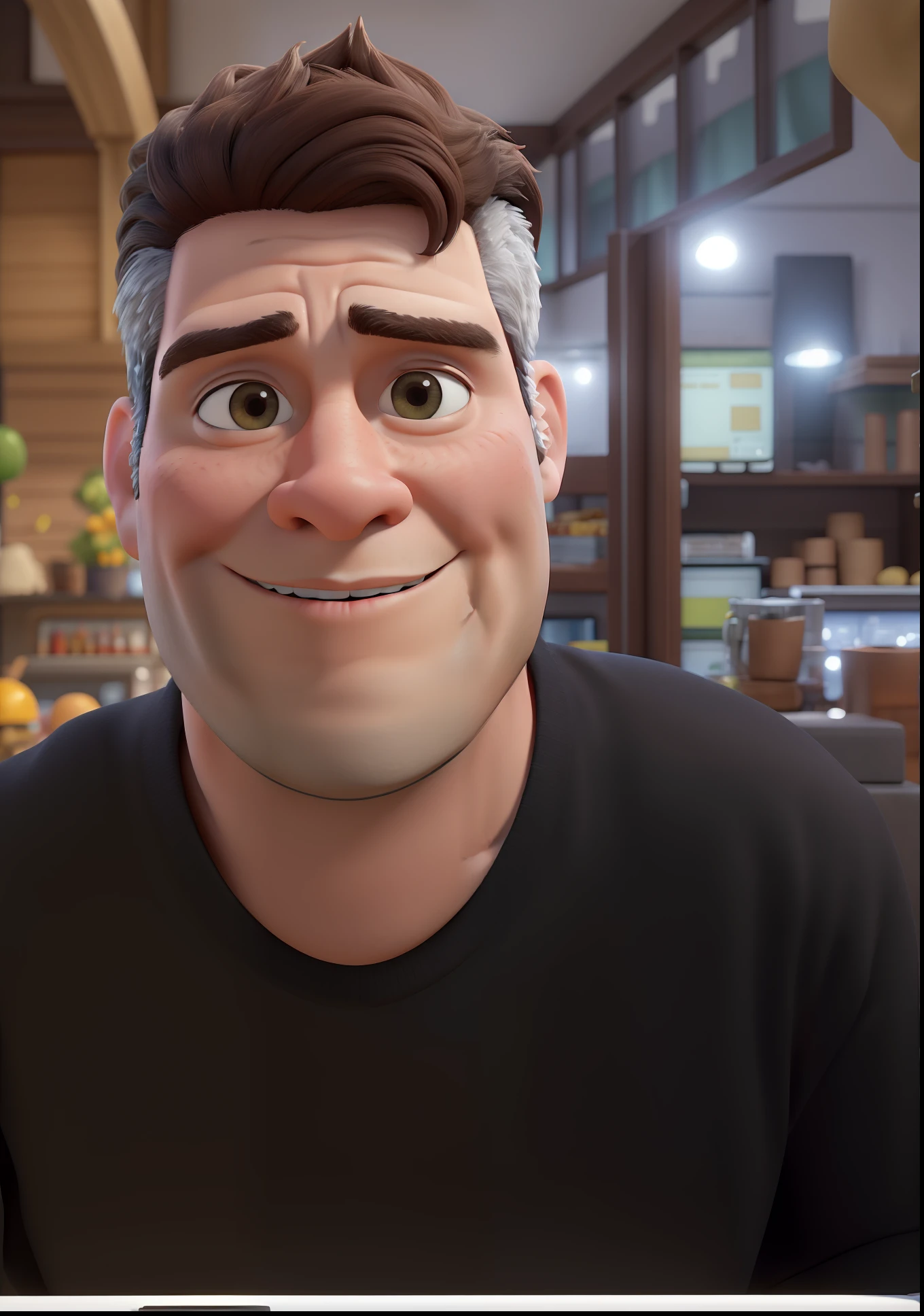 Rosto de alto detalhe, Estilo Pixar, Personagens de desenhos animados, Cute 3D rendering, Waist length portrait of a 20-year-old Chinese man in Marvel Avengers clothes, sorrir, Base dos Vingadores, textura natural da pele, Textura 4k, HDR, intrincado, Very detailed, foco nítido, cinematic look, super detalhado, -IW 1.5