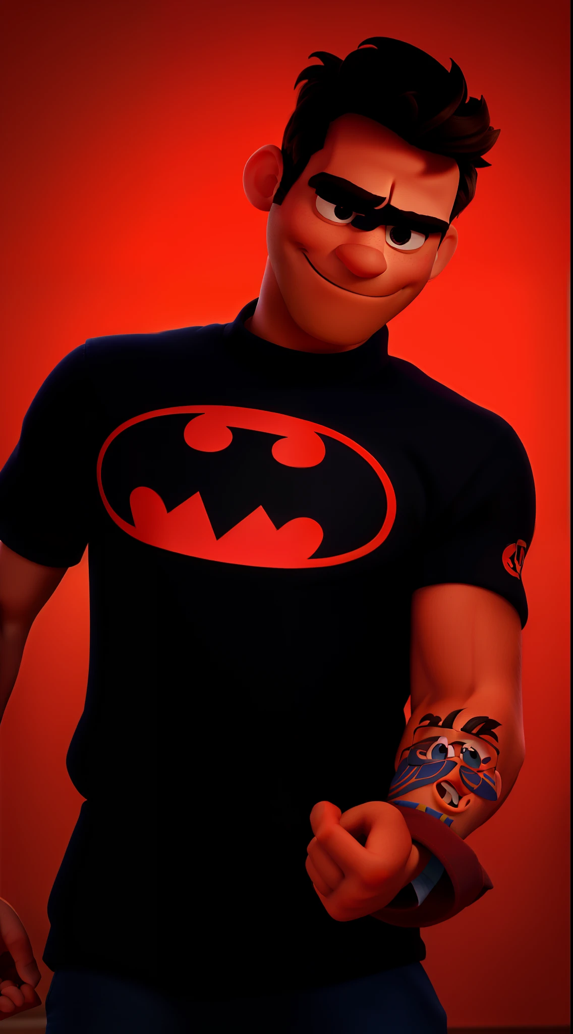 Um homem no estilo disney pixar, alta qualidade, melhor qualidade.