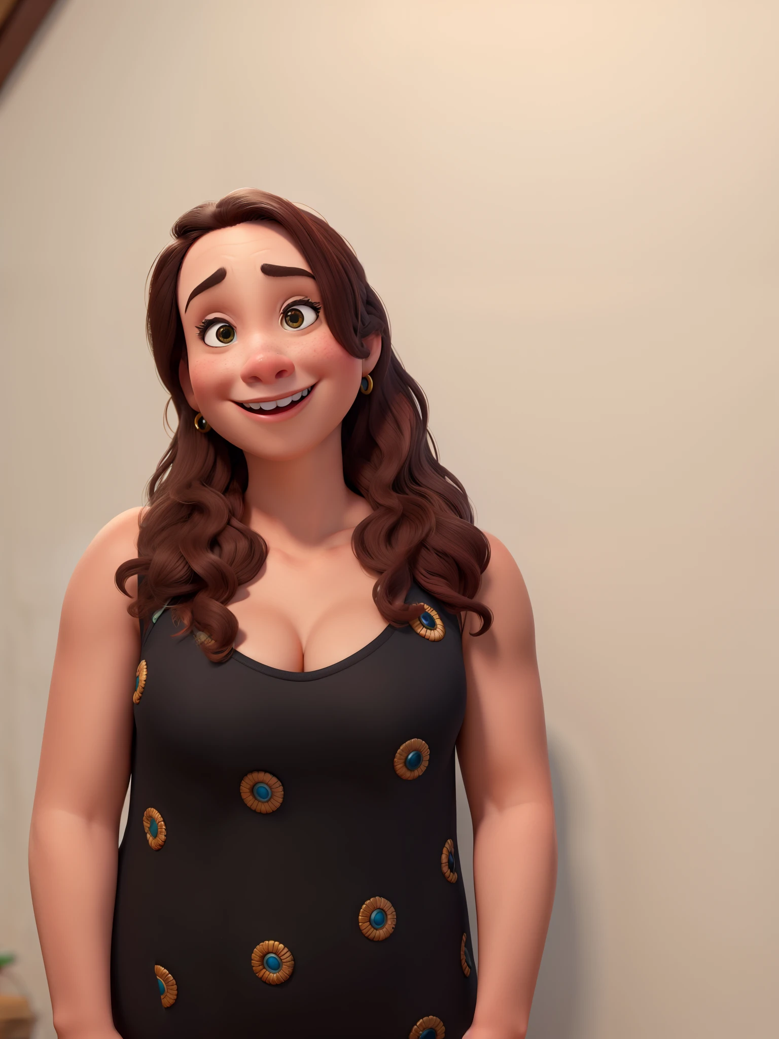 Uma mulher psiquiatra estilo Disney Pixar, alta qualidade, Melhor qualidade