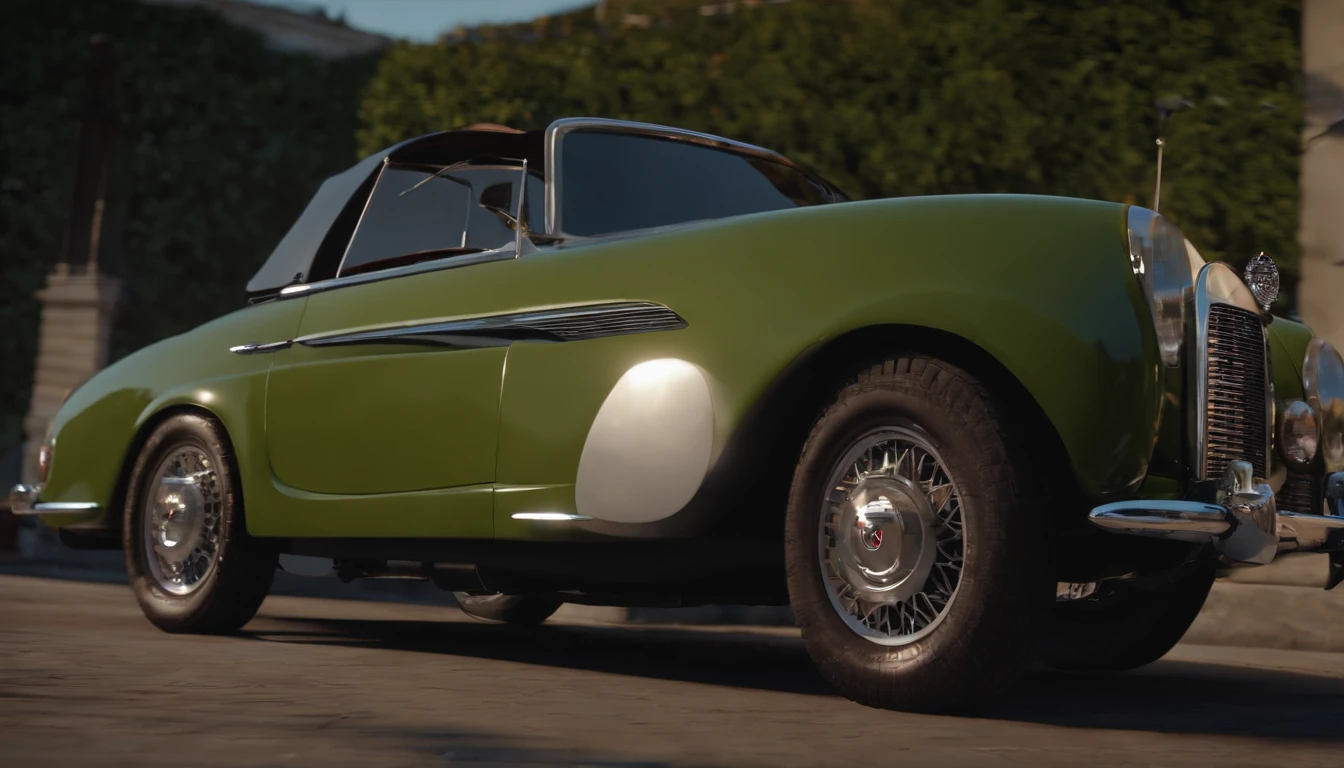 (best quality,4k,8k,Altas,master part:1.2),ultra-detalhado,(Realistic,fotorrealista,photo-realistic:1.37),classic car,Benz,Mercedes Benz |:1.2,Modelo 1980,corpo brilhante:1.1,retro design,Acabamento cromado,paleta de cores vintage,Reflective surface:1.1,motor bem conservado,Passeio suave:sonhador,bancos de couro,wood paneling,Stereo system,fino artesanato:1.1,Light headlights:1.1,linhas elegantees:elegante,rua ao fundo,urban backdrop,Luzes da cidade:1.1,Night Driving Experience,janelas coloridas,Detalhamento cuidadoso,exterior elegantee,carro de luxo,Icon of the Past:1.1