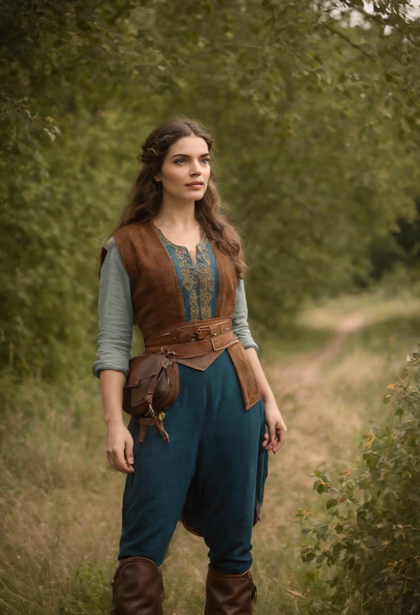 (((uma ferida avermelhada profunda atravessa sua bochecha esquerda))) tez justa, homem em torno de 19 anos, cabelos brancos naturais, olhos verdes distintos, Denim Jeans Pants, slender and graceful, gorgeous, luz de velas em um ambiente medieval, Ultra sharp focus, tiro realista, roupas masculinas medievais, cores tetradicas (cicatriz:1.4)