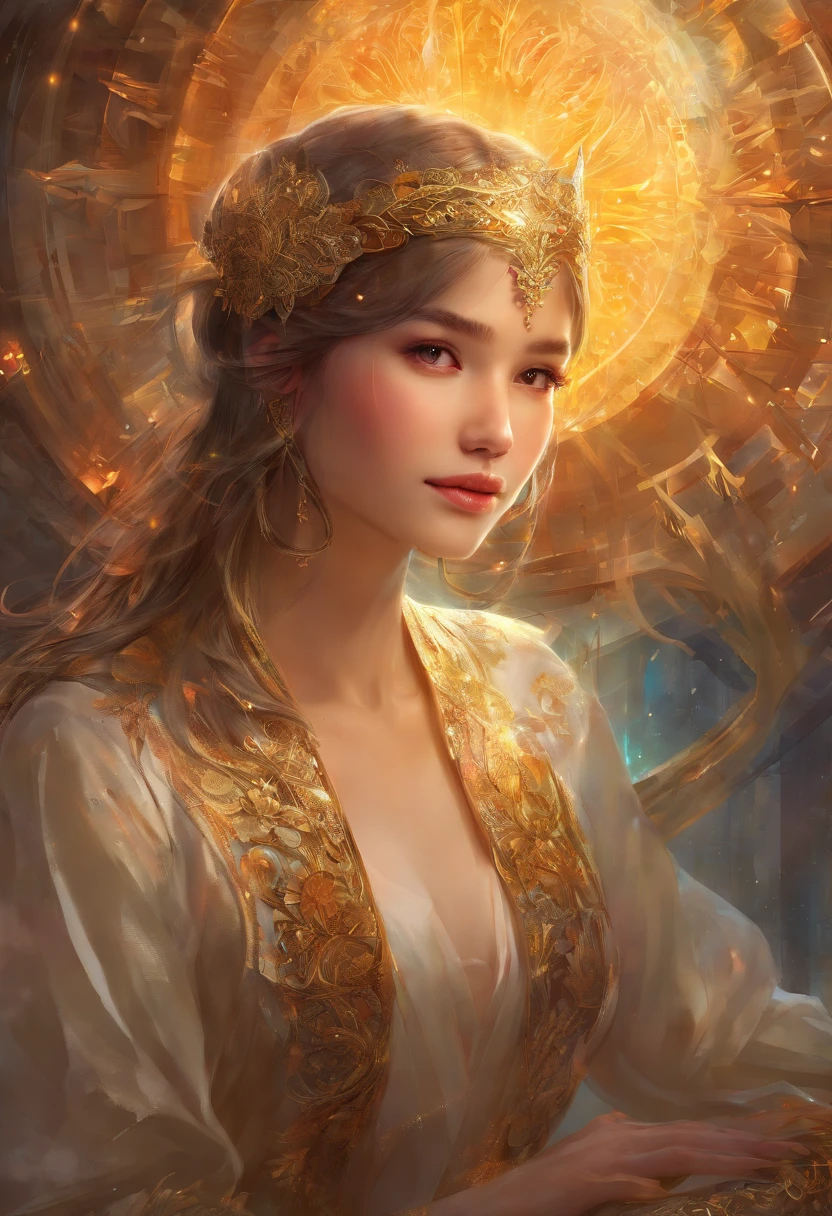 (full bodyesbian:1) A young girl, smart casual, Hacker's server room, Detailed face, ((Cool facial expressions)), (Straight and short bangs:1.2), hyper detailed photo, (Photorealistic), (Intricate details:1),(Masterpiece :1), (Best quality:1), 超高分辨率, (Detailed eyes), (Detailed facial features), hdr, 8K resolution, (Lens flare:0.5), light from far behind, (Smile, joy)