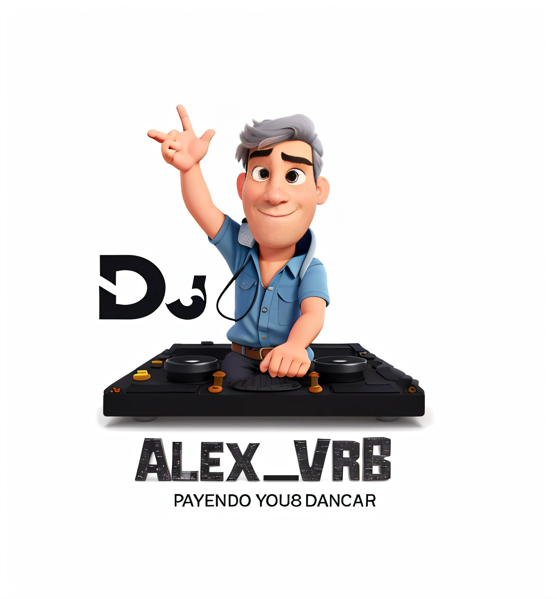 Um homem estilo disney pixar, alta qualidade, melhor qualidade