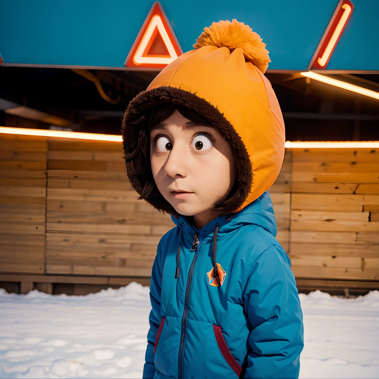 Kenny, South park :: Estilos Pixar