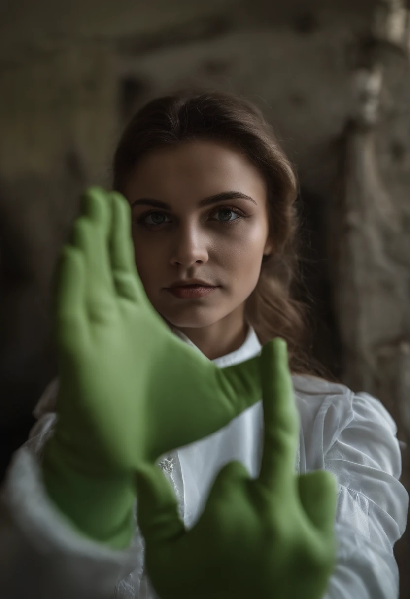 em combenison, Chernobyl exclusion zone, s.t.Um.L.K.e.r, cabelo roxo, olhos verdes, cicatriz acima da sobrancelha esquerda, desarmado, five fingers on the left hand, five fingers on the right hand, triste.