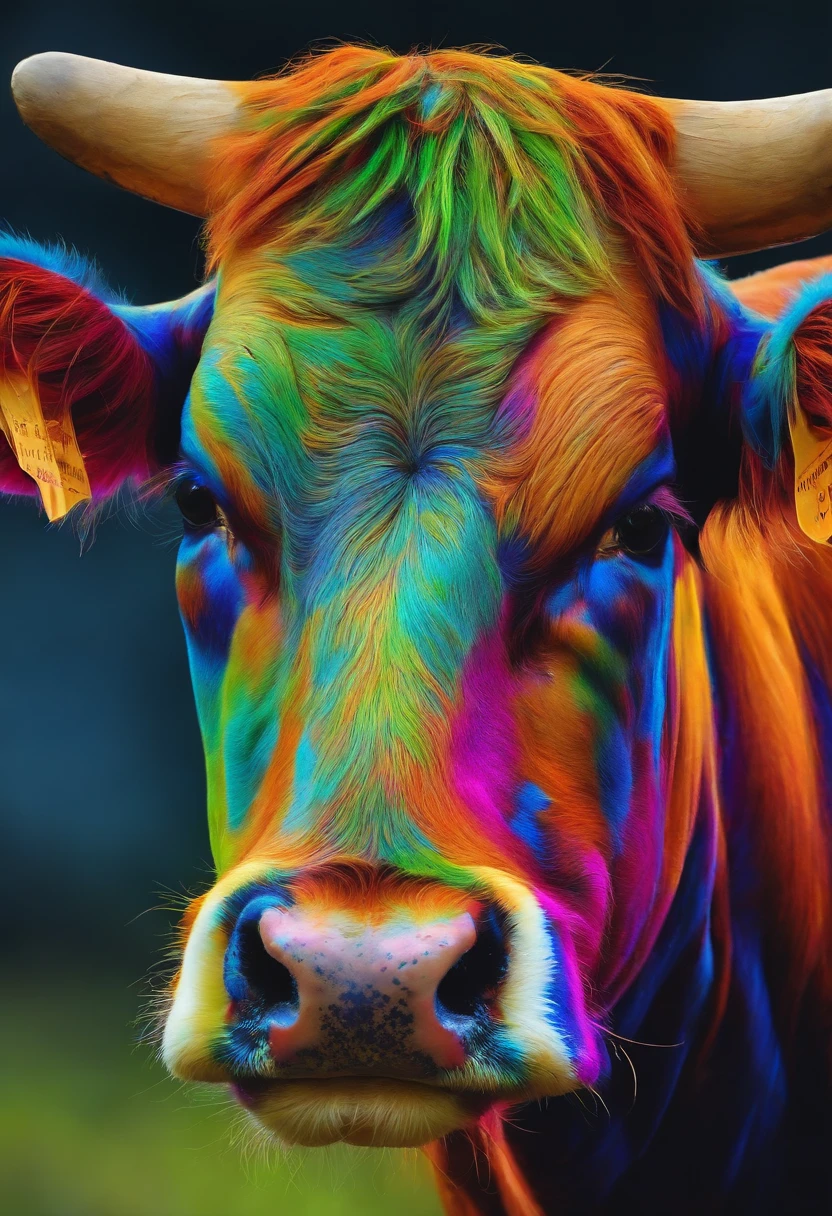 une vache