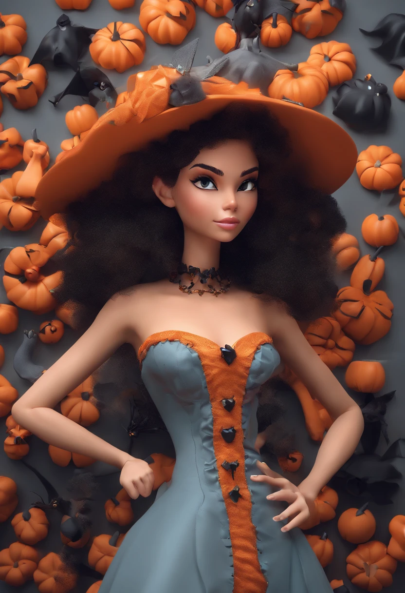 em uma fantasia de Halloween com teias de aranha em seu rosto, Em um estilo de Halloween, Retrato de uma jovem bruxa, menina, dia das bruxas, vestindo roupas pretas e capa, em um vestido extravagante, pose assustadora, goth girl, olhar assustador, Retrato de uma jovem bruxa, usando um vestido extravagante, com uma longa capa preta, com capa, 5 anos