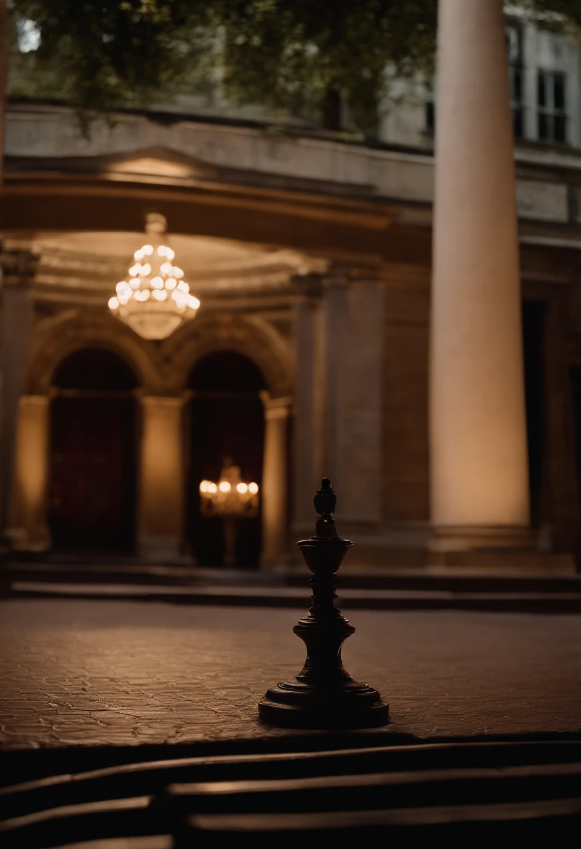 [Video, It begins on a stage close to the Ford Theater in a historic atmosphere. In front of the camera, the lights are low and there is a touch of history. Viewers will be told the dark story of an assassination.]