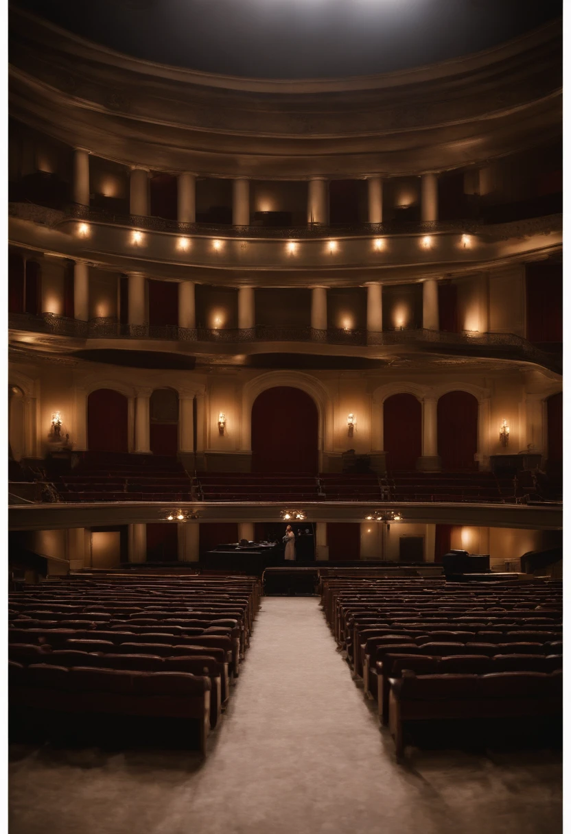 [Video, It begins on a stage close to the Ford Theater in a historic atmosphere. In front of the camera, the lights are low and there is a touch of history. Viewers will be told the dark story of an assassination.]