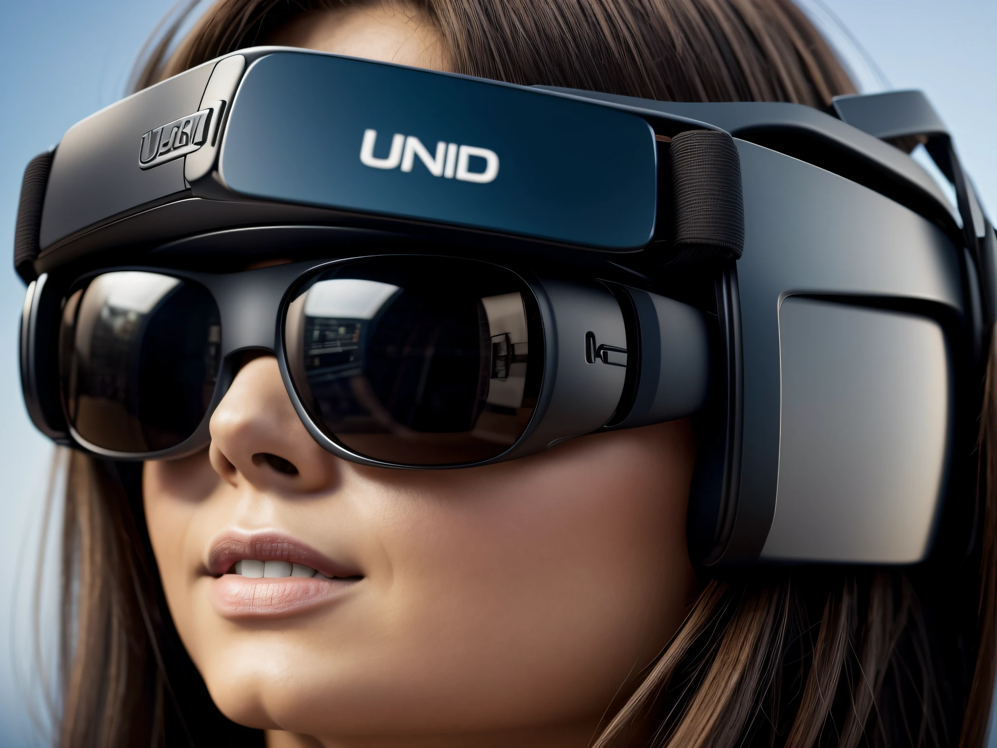 concepto gafas de realidad virtual, uhd, gran calidad y definicion, 8k