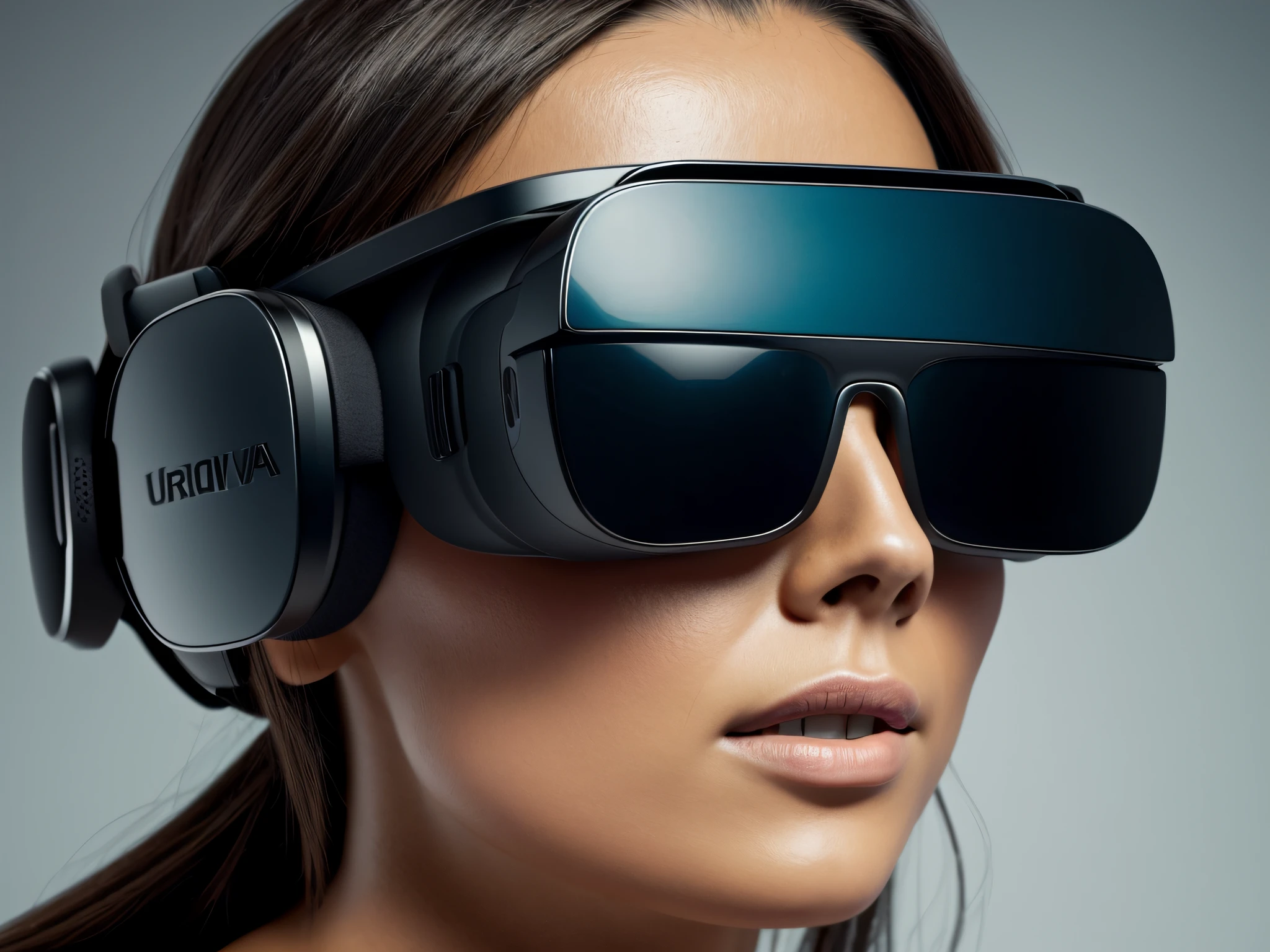concepto gafas de realidad virtual, uhd, gran calidad y definicion, 8k
