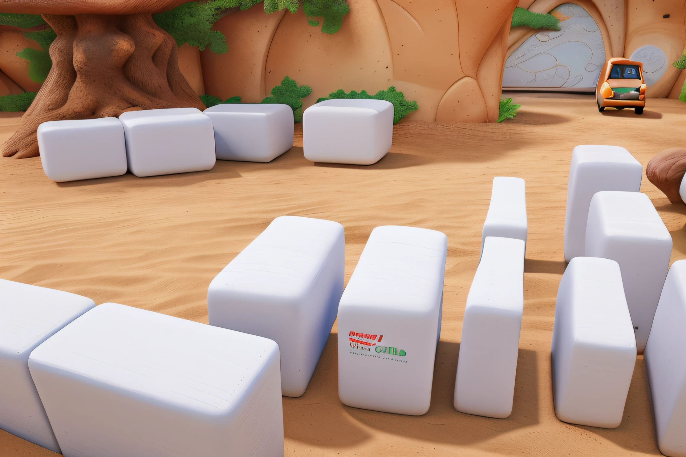 Uma paisagem estilo Disney pixar, alta qualidade, melhor qualidade