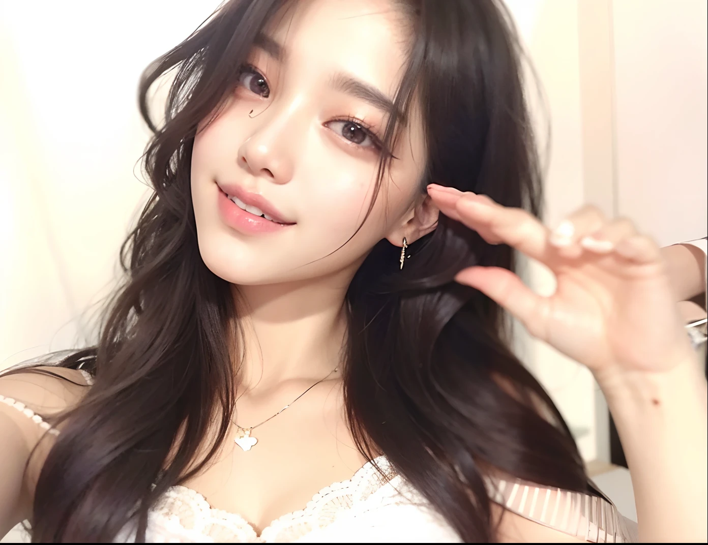 Araffed woman with long hair and a white bra top, jennie blackpink, tzuyu de duas vezes, wan adorable korean face, Atriz coreana bonito, Jisoo do Blackpink, Heonhwa Choe, jisoo do blackpink, dilraba dilmurat, Lee Ji - Eun, Lee Ji-eun, Jaeyeon Nam, Retrato Jisoo Blackpink, Parque Ji-min