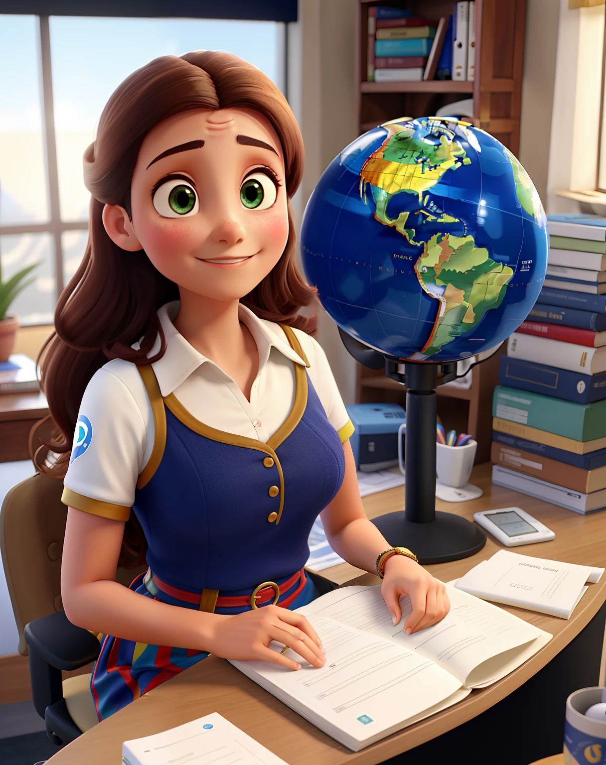 globo mundial realista