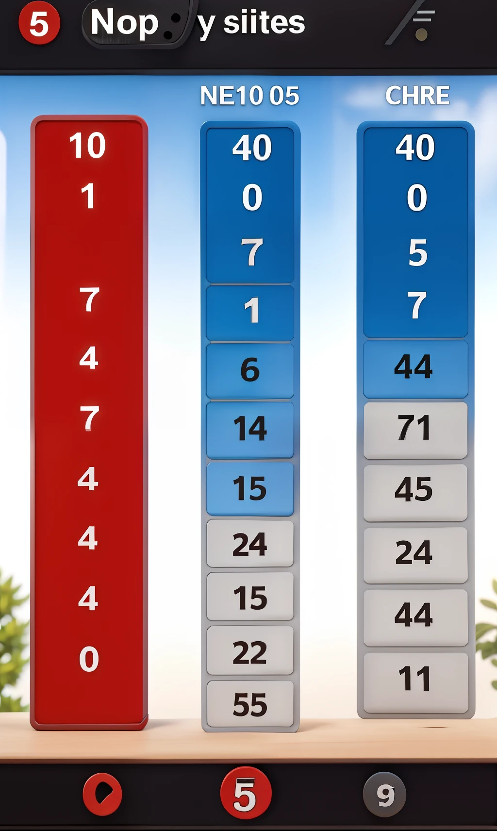 Choose six numbers from 1 to 50