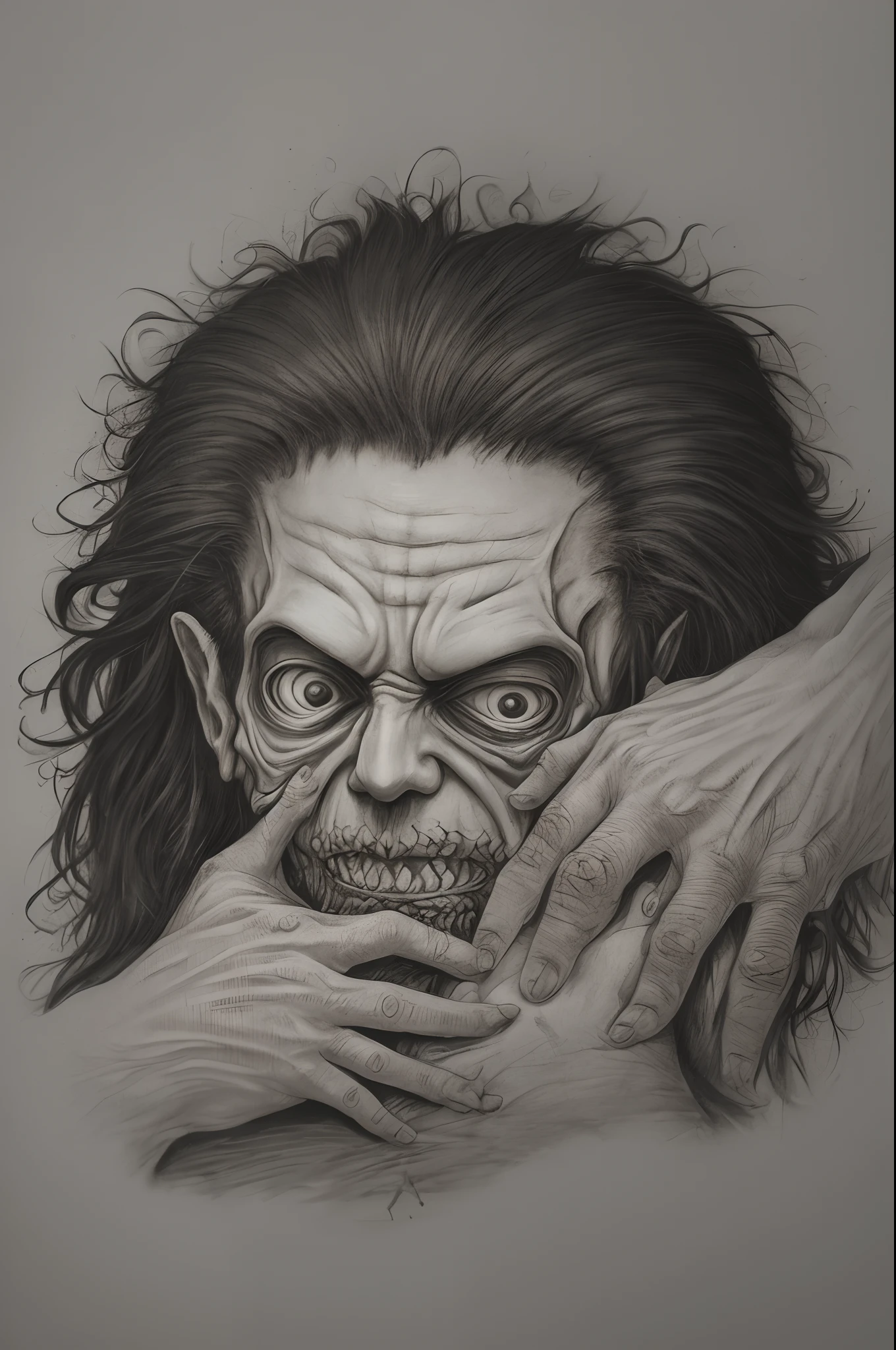 disfigured, bad art, deformed, poorly drawn, extra limbs, close up, b&w, weird colors, blurry, watermark, Warped hands, warped fingers, distorted fingers, extra finge, cropped image, extra member, disfigured face --auto --s2
