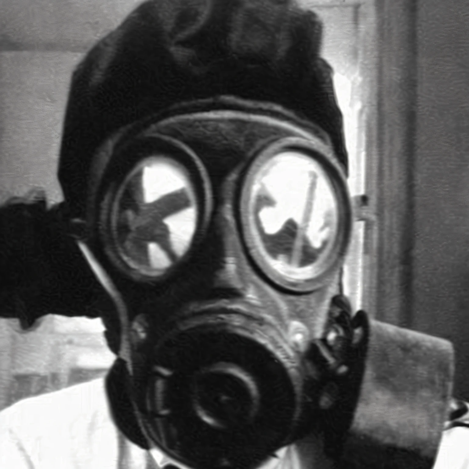 Man wearing gas mask , wearing a gas mask, some of them use gas masks, wearing a full-head gasmask, wearing gas masks, Gas mask, wearing a botanical gas mask, gas masks, mascara de gas, wearing a bone gas mask, person wearing gas mask, wearing a gas mask, capacetes, soldier with a gasmask, Respirador