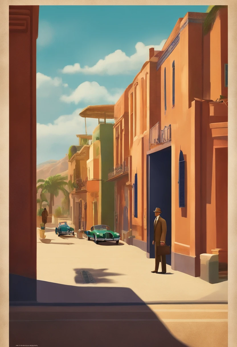 filme Oppenheimer 2023 estilo filmes Pixar, Com nome "Oppenheimer", poster, with credits