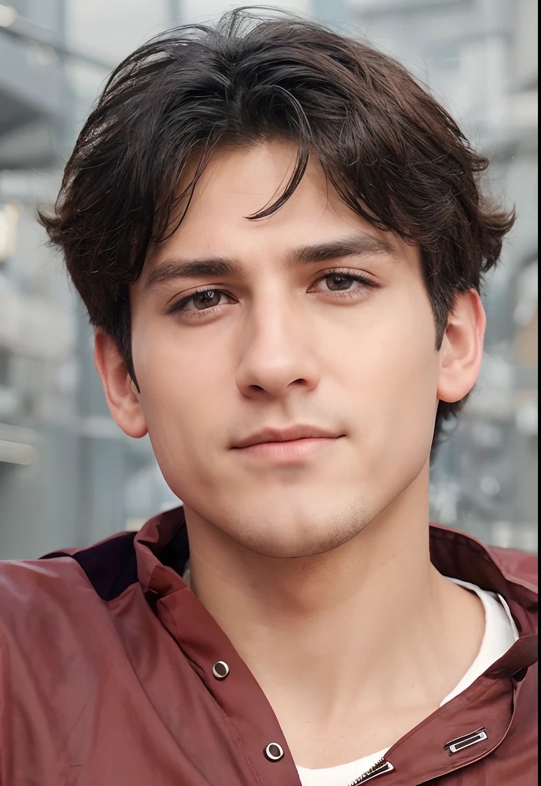 Change background  cyberpunk handsome boy , realistic face 8k Ultra realistic