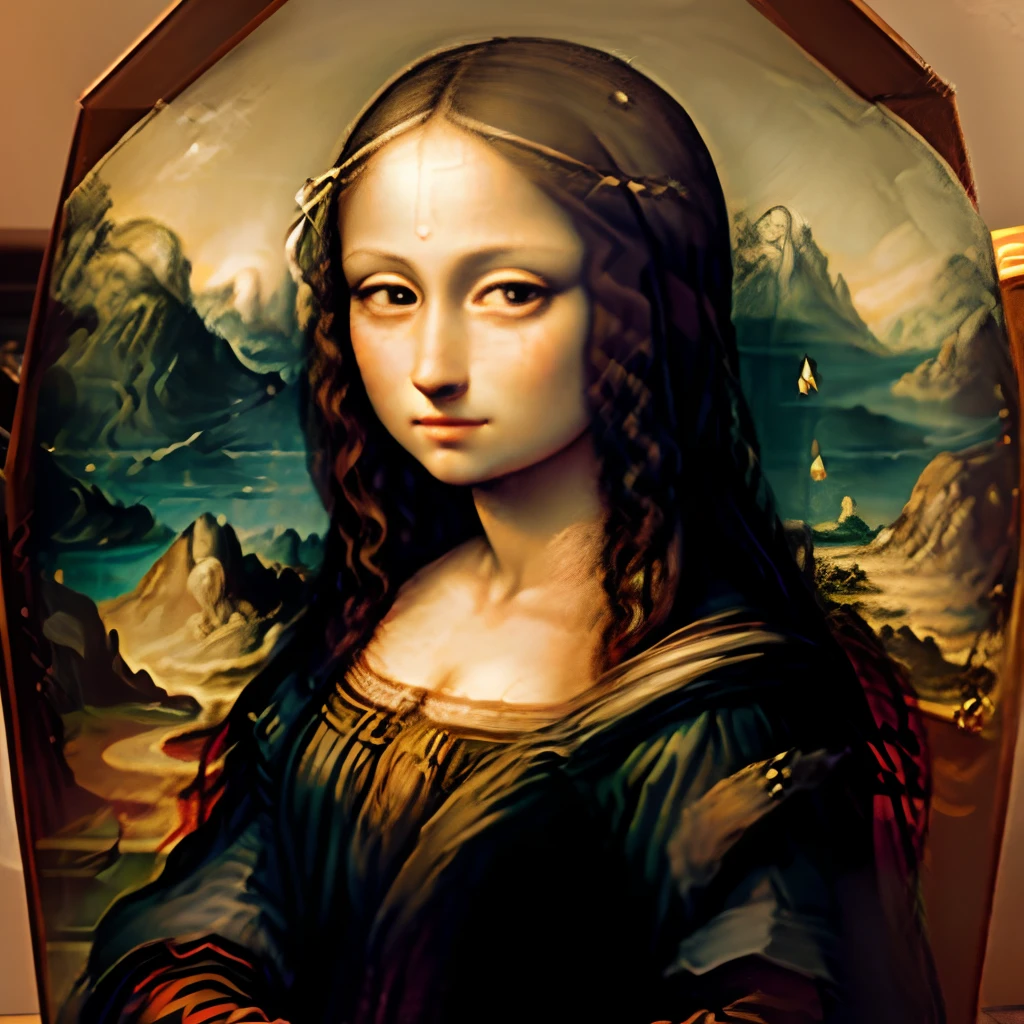 Mona Lisa painting