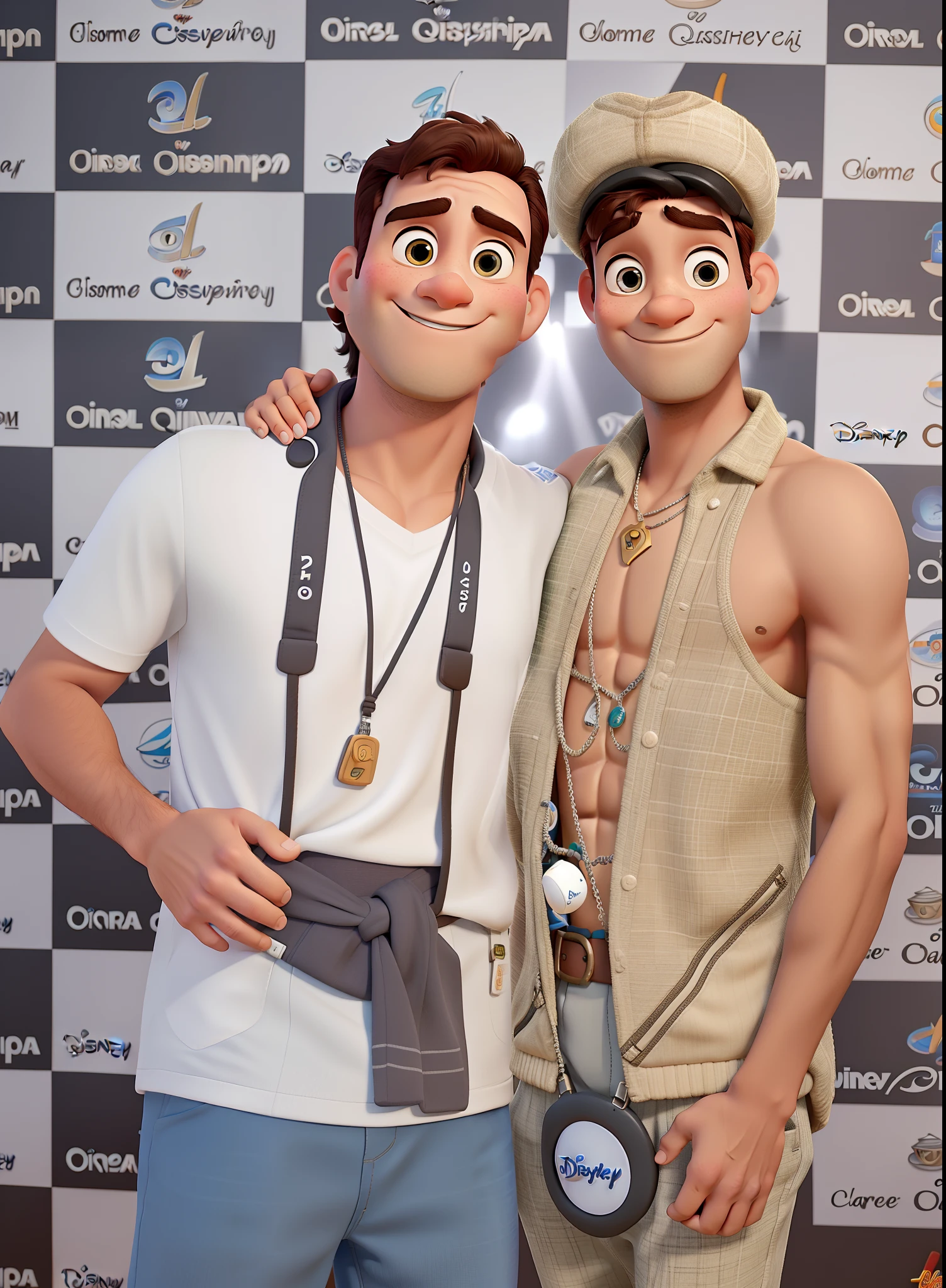 Um homem estilo disney pixar, alta qualidade, melhor qualidade