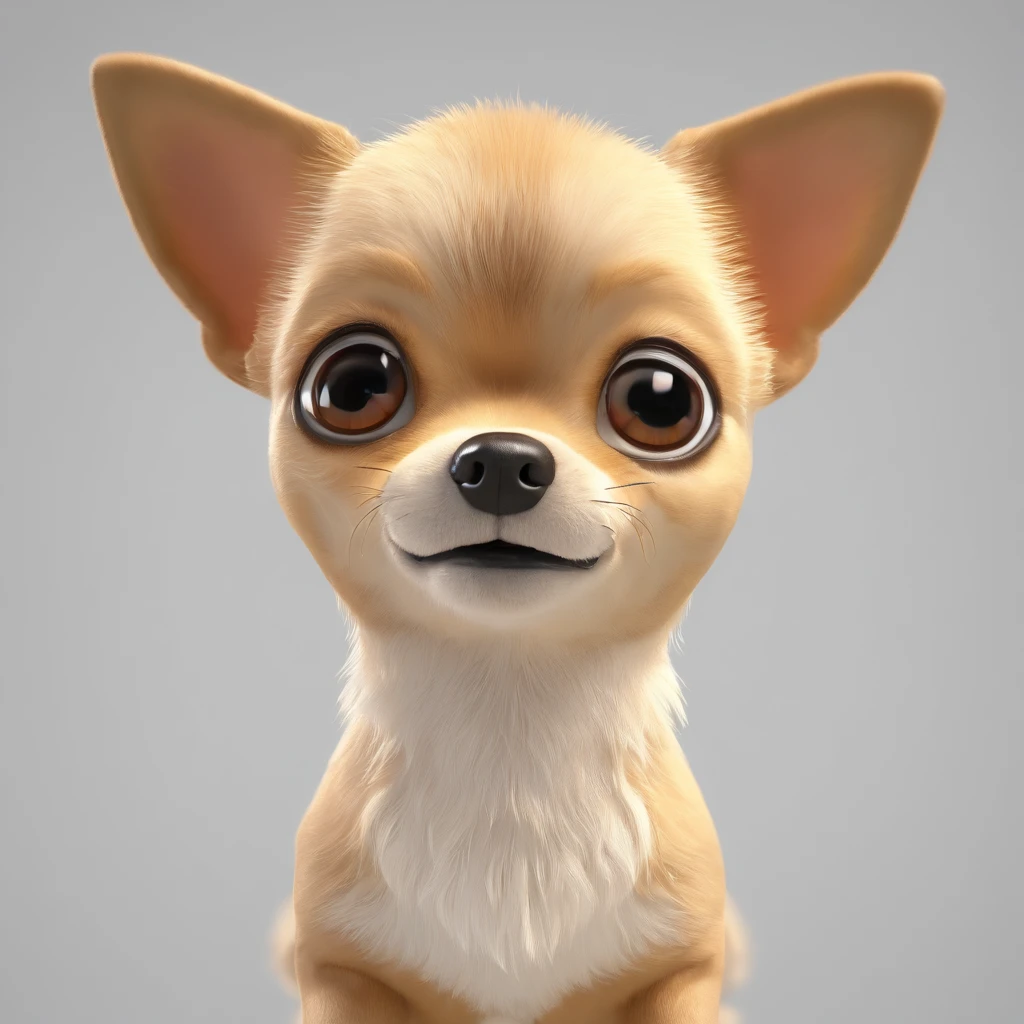 The Cutest Chihuahua of All Time, ojos grandes, super fluffy, adorable, dulce
