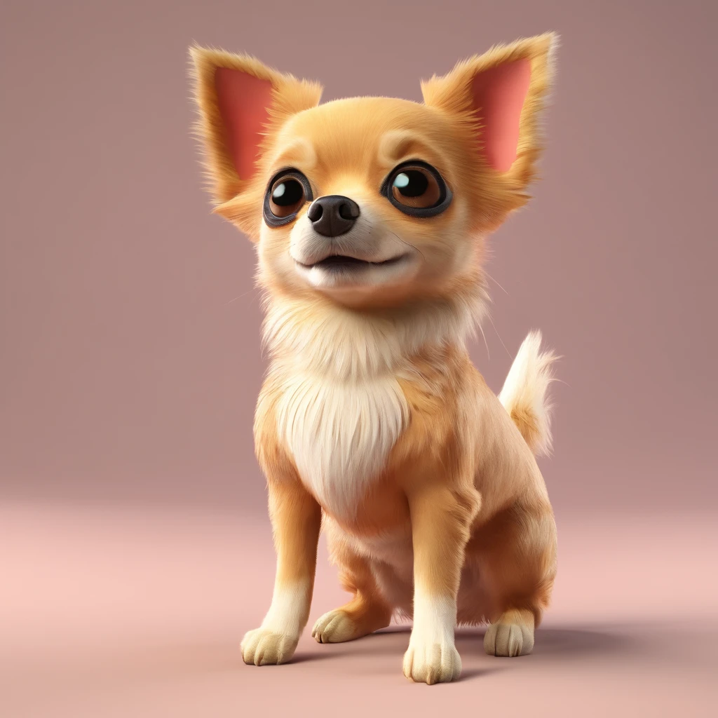 The Cutest Chihuahua of All Time, ojos grandes, super fluffy, adorable, dulce