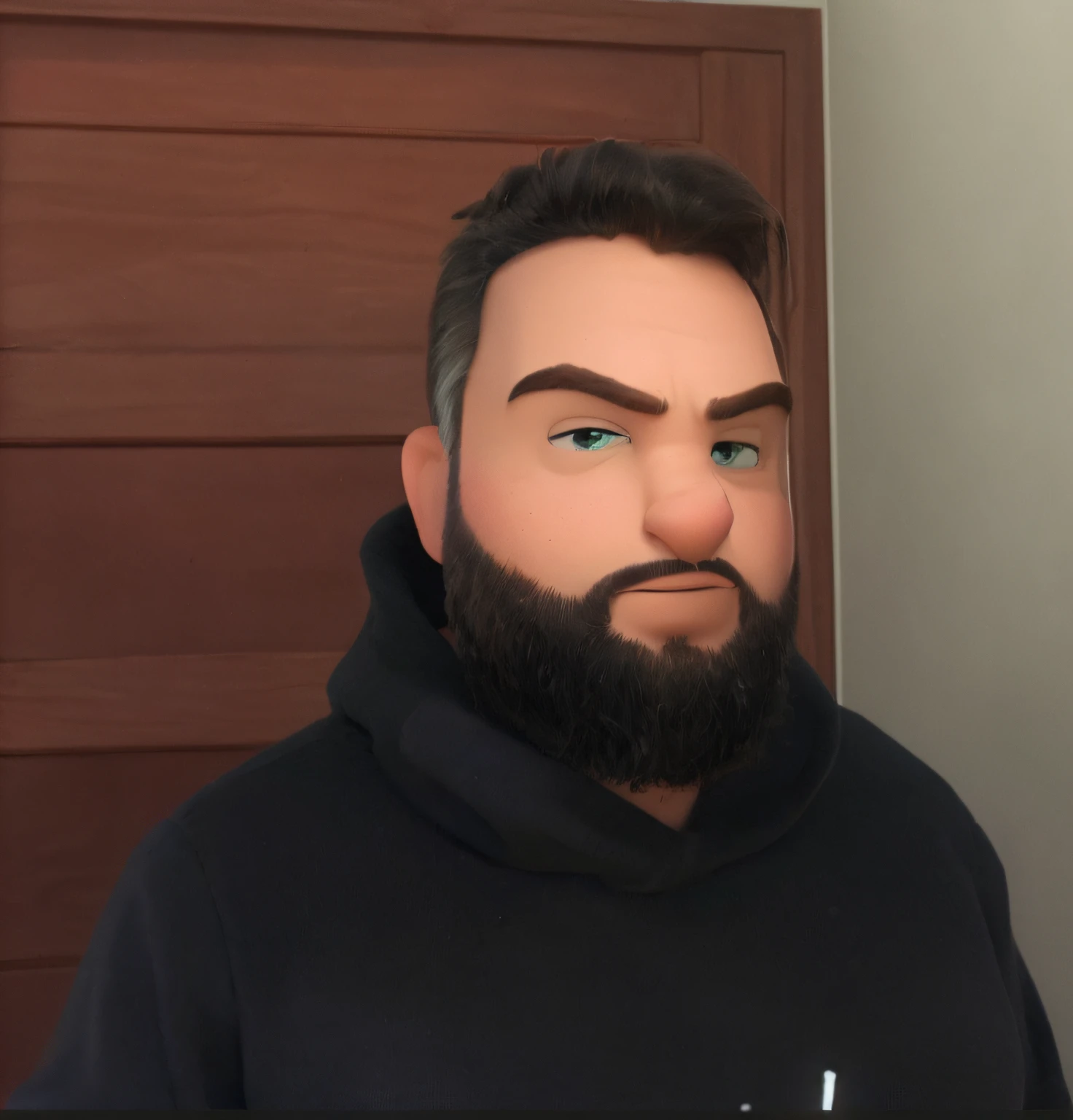 homem no estilo pixar, alta qualidade, melhor qualidade