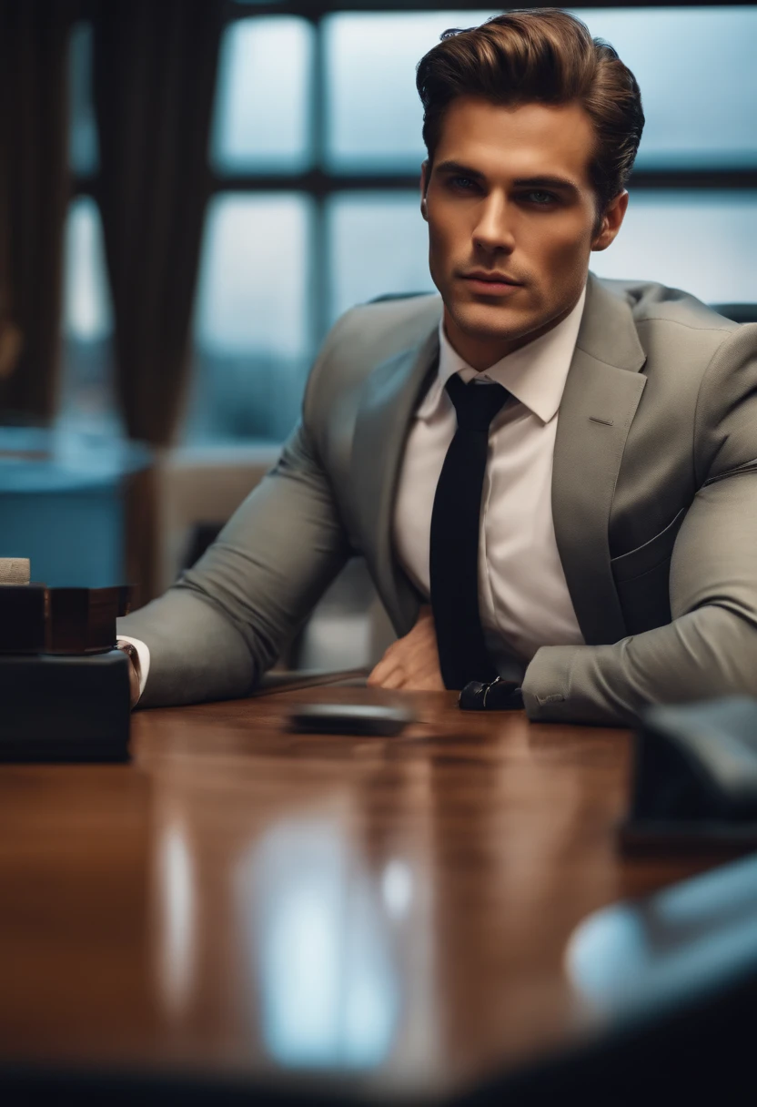 Gorgeous suit man , Graves , executive, Business scenarios