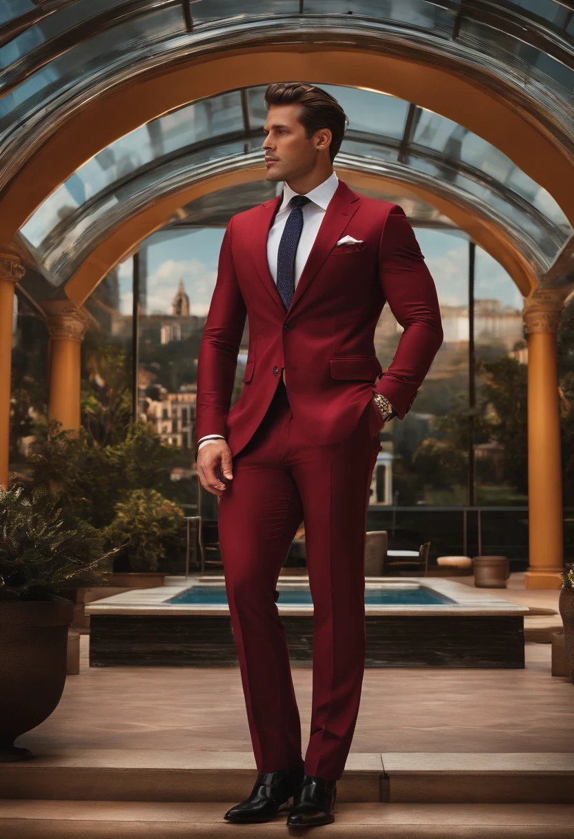 Gorgeous suit man , Graves , executive, Business scenarios