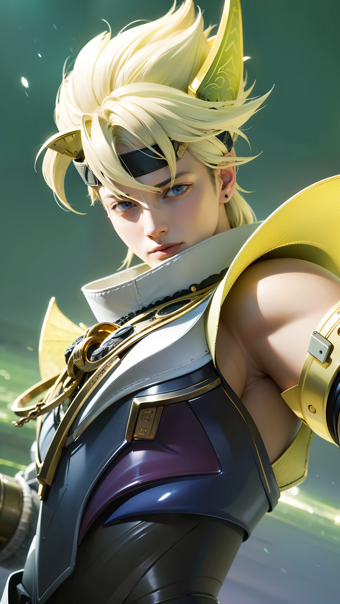 masculine male, masterpiece, ((perfect eyes)) best quality, (semirealism:1.9), beautiful lighting, (extremely detailed CG unity 4k fhd wallpaper), High Detail, Sharp focus, dramatic outdoors, 1 boy ,19 years old, white hair, light purpel eyes, smile.