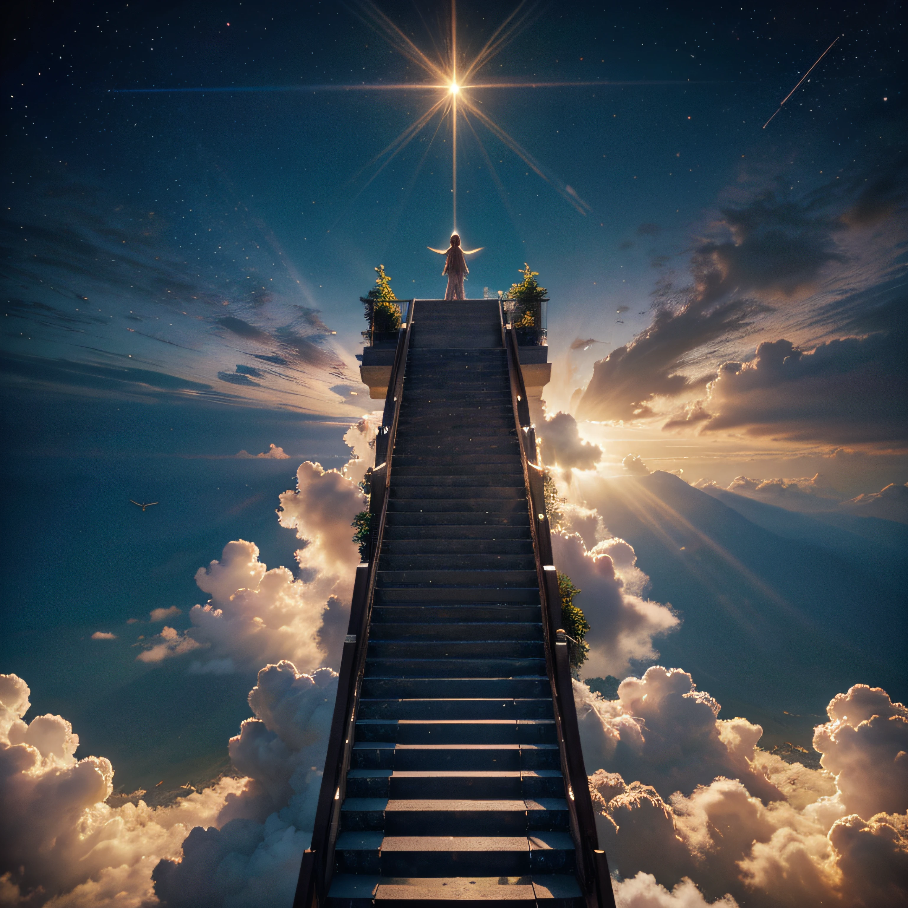 PEOPLE OF ALL PATRIONITY, ASCENDING TO HEAVEN, LIKE A DIVINE RAPTURE
