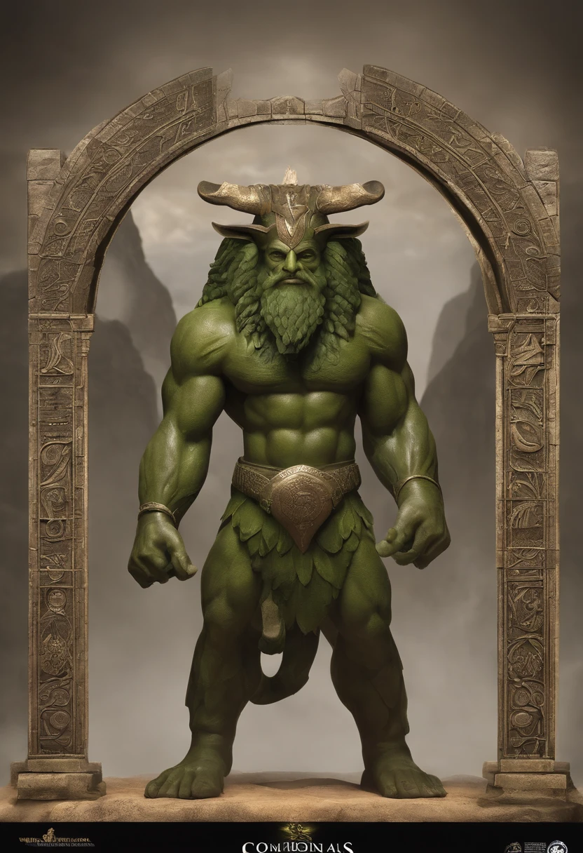 Nome: Grom, the Colossus of Stone
Physical Characteristics:
Grom is a thick-skinned, muscular titan, with deep eyes of an intense green that shine with determination. Sua estatura imponente, que chega a quase 3 metros de altura, It is covered in a dense armor of rock, which resembles intertwined granite slabs, giving it an impenetrable appearance. Her hair is made of strands of moss that sprout from her head, symbolizing the connection with one's own land.
Armas de Ataque Pesado:
Grom empunha uma imensa clava de basalto, carved from a single block of volcanic rock and encrusted with veins of glowing minerals, that light up with a terrible force when shaken. Sua clava, Driven by its outsized strength, It is capable of creating shock waves that can shatter even the toughest rock formations.
Armadura de Pedra:
Its armor is composed of overlapping layers of stone, Refined by an ancient, mystical process that grants exceptional resistance to any kind of physical damage. Each plaque is decorated with ancestral symbols engraved in relief, representing the primordial forces of nature and the guardian spirits of the mountains.
story:
Grom nasceu das profundezas das montanhas ancestrais, onde a terra e as rochas fundiram-se para criar um ser imponente e poderoso. Desde jovem, He was meant to be the guardian of the plains and the forests, Protecting Living Beings from the Threats That Lurk from the Shadows. Over the centuries, Grom emergiu como uma lenda entre os seres que habitavam a terra, honored for his courage and devotion to protecting the harmony of the natural world. His basalt club and stone armor were legacies passed down from generation to generation, And he swore to protect nature until the end of time, against any force that dared to threaten her.