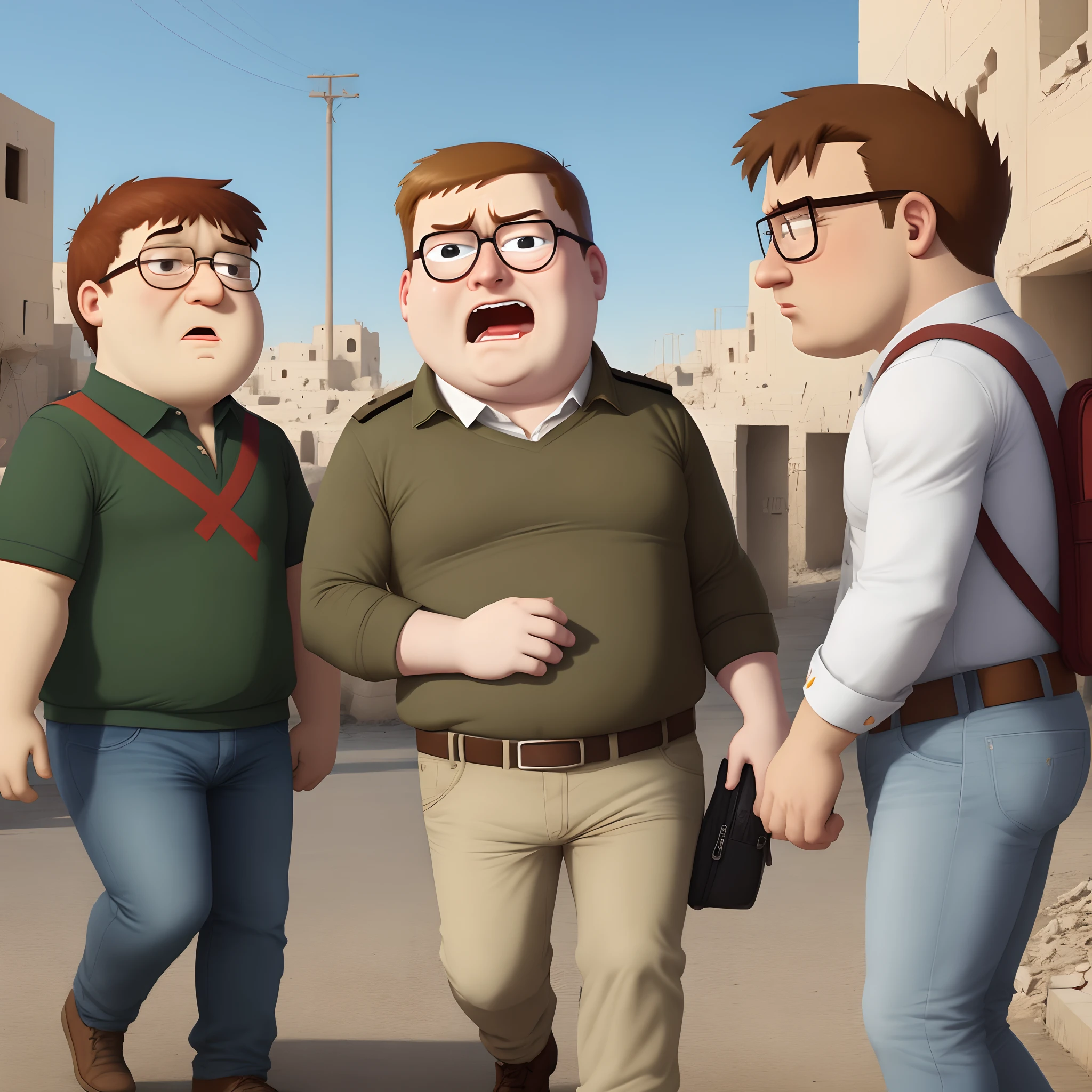 peter griffin being a syrian nationalist