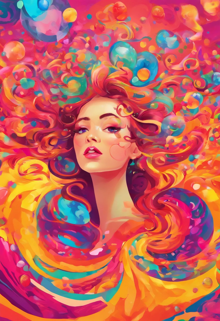(White background:1.4),(Silhouette of a girl's head, Eyes closed, colorfull long hair, Oriental elements),(Chinese illustration:1.3,paper art:1.3, Quilted paper art:1.2),( reasonable design, Clear lines, High sharpness,Best quality, Very detailed, Masterpiece, movie light effect, 4K )