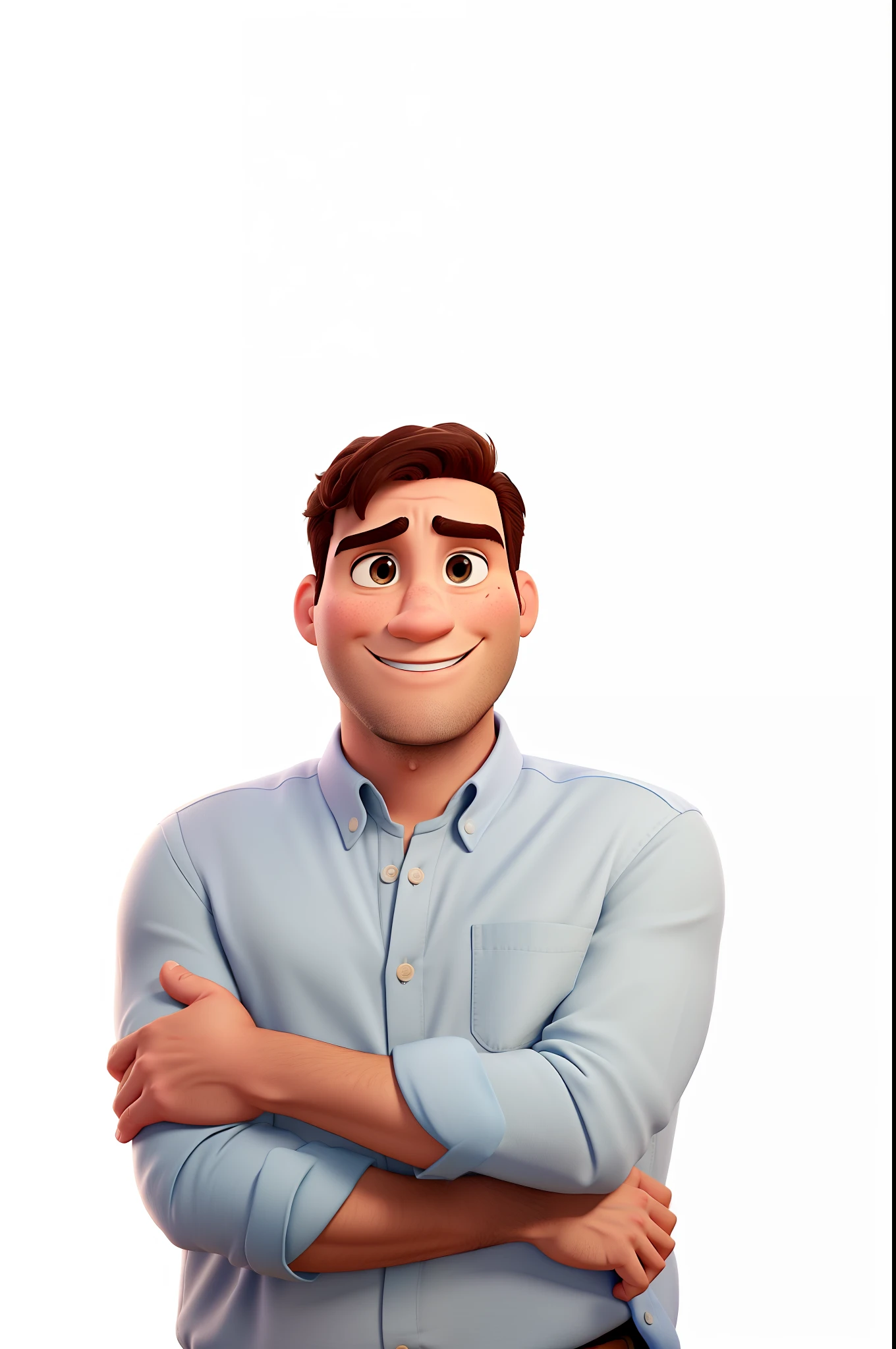 Um homem estilo disney pixar, alta qualidade, melhor qualidade