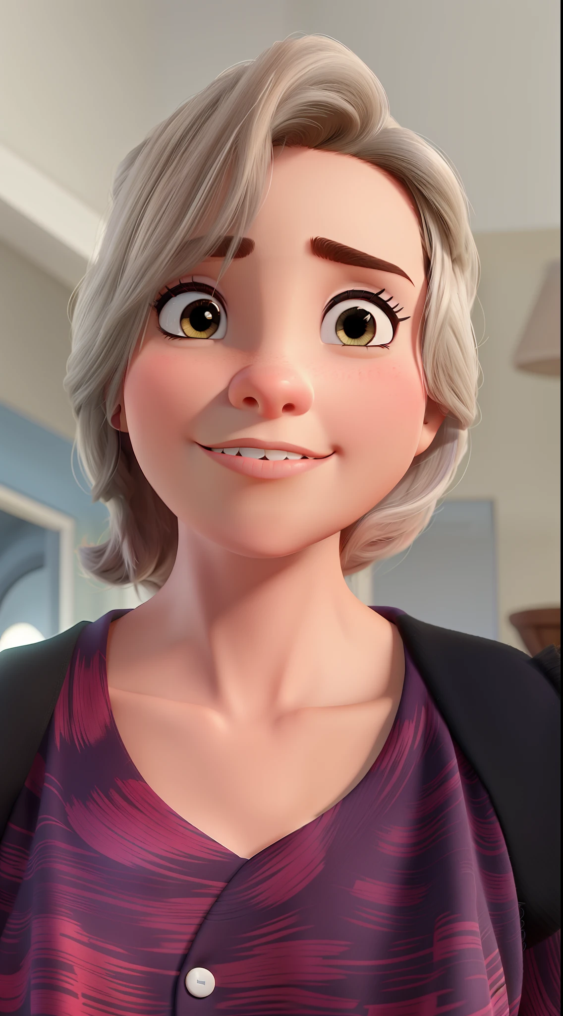 Mulher estilo disney pixar, alta qualidade, melhor qualidade.