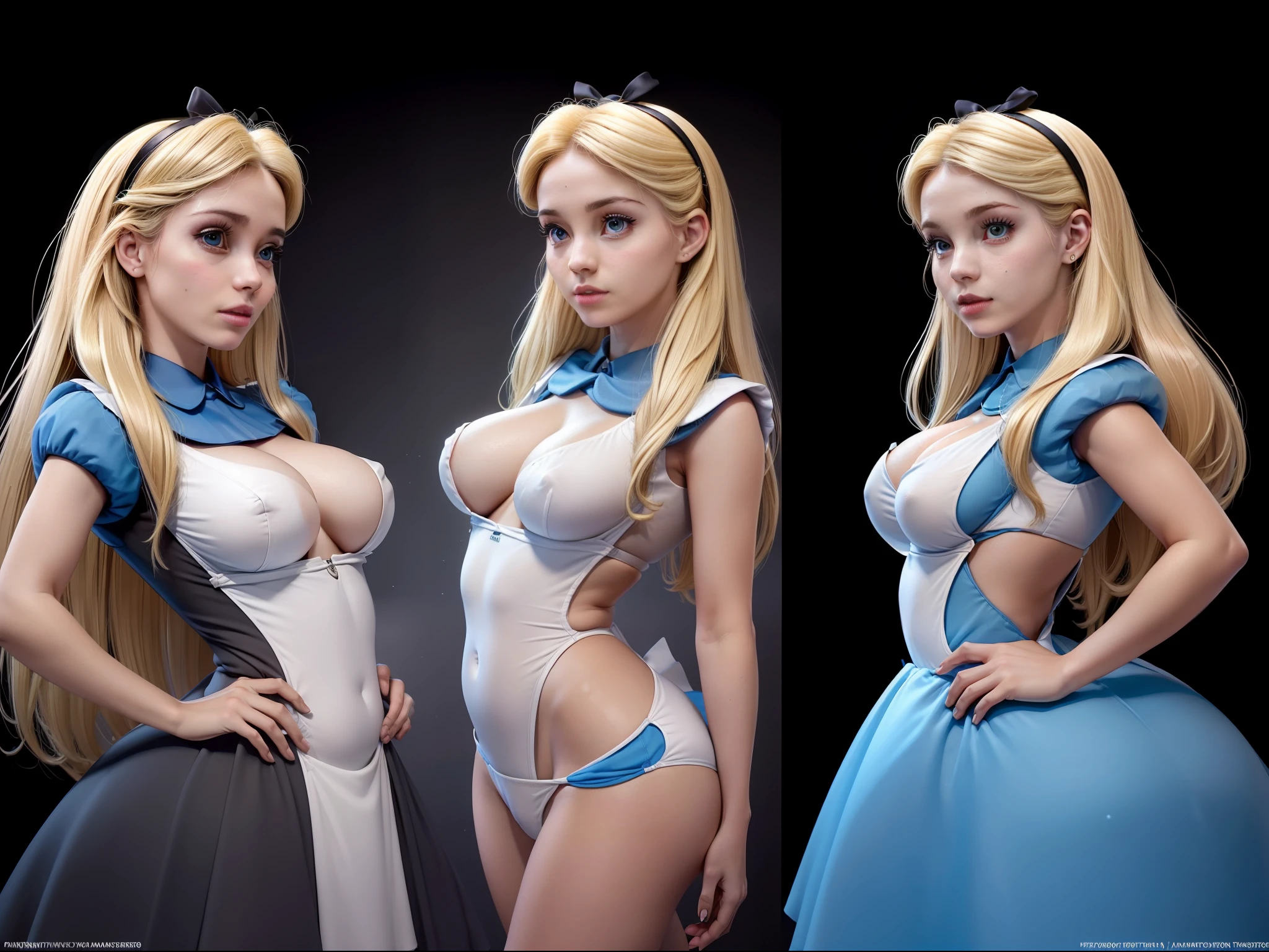 (((alicia)))8k,((alice in wonderland ))(((Amazing tits)))caliente, hermosa,((Hornie)),(((viste su vestido blanco )))((tiene ropas ajustadas)))8k, hiperrealista todo como un motor irreal trazado de rayos render ((estilo humano hiperealista)),(((Empty dark background))). hiperrealista todo como un motor irreal trazado de rayos render estilo humano realista ,(((Empty dark background)))., Suavemente iluminado, Intimo exquisito detalle, foco nítido, intrincadamente detallado, rewarded photography, small-catchlight, bajo contraste, alta nitidez, facial-symmetry, profundidad de campo, cinematic background, Renderizado del motor irreal, Imagen central, dream-like, Suavemente iluminado, intimo, imagen de cuerpo completo ,cuerpo completo,((tetona)),((piernas torneadas)) perfect ass ecchi, hdri