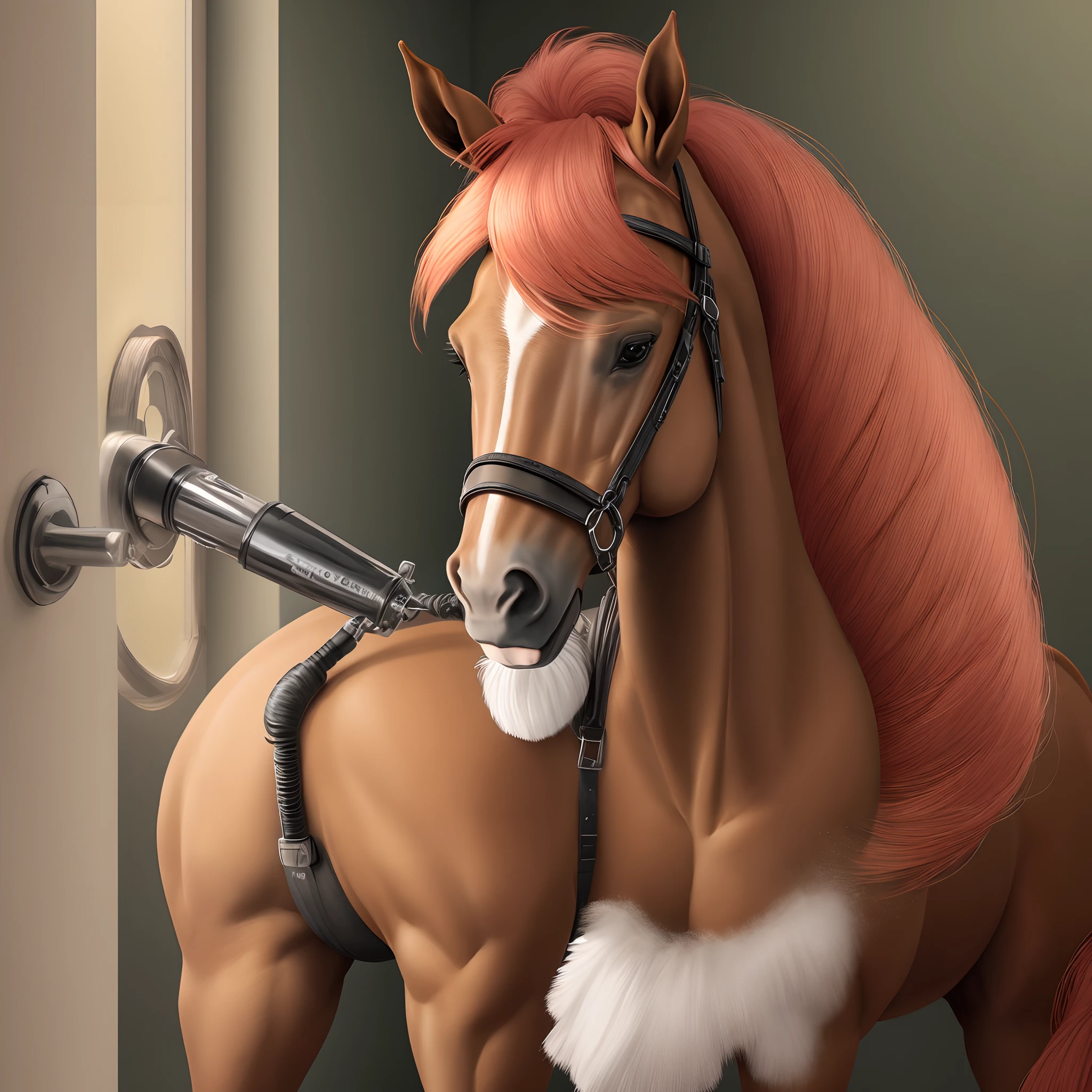 Naughty Pony Bay Brush Mane