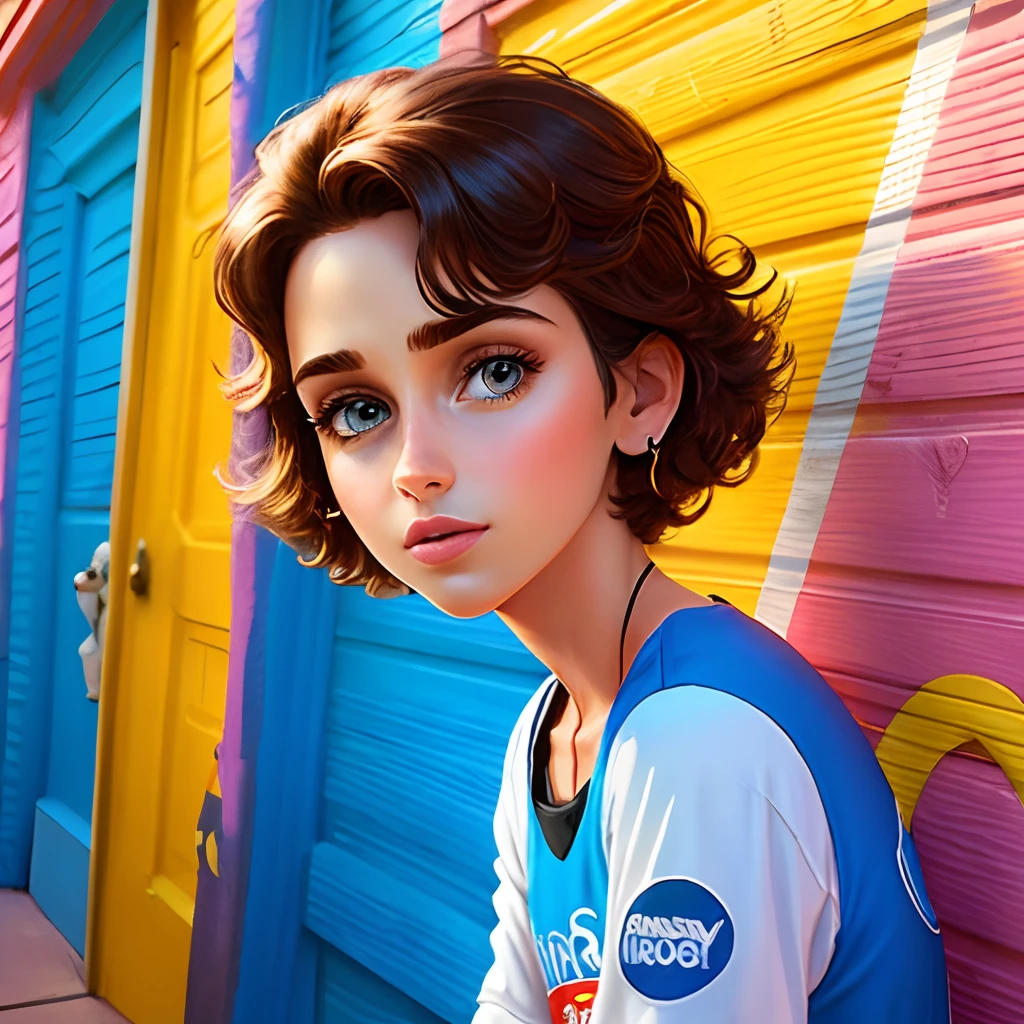o modelo Disney Pixar Cartoon