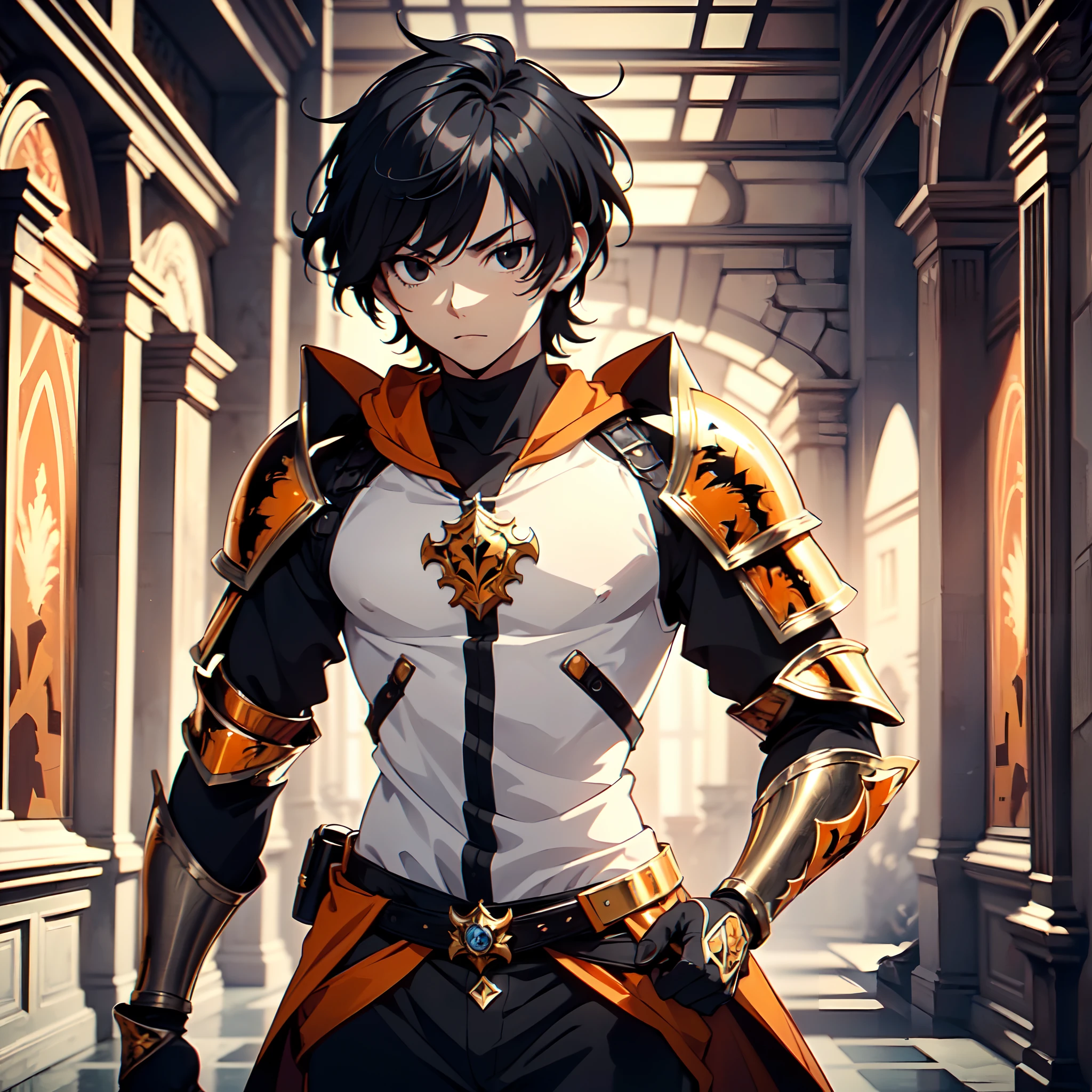 128K Ultra High Definition,
128K Ultra High Quality,
128K Ultra High Resolution,
Best Definition,
Best Quality,
Best Resolution,
Perfectly Detailed,
Perfectly Designed,
Extremely Detailed,
Extremely Designed,
Hyper Detailed,
Hyper Definition,
Hyper Quality,
Hyper Resolution,
Masterpiece,
(((Anime))),
Body Shot,
(((Boy))),
Handsome,
Muscular Body,
(((Black Short Hair))),
(((Black Eyes))),
(((Hyper Detailed & Perfectly Designed With Ultra High Quality Orange Amber Warlord Armor))),
(((Inside Of Medieval Royal Palace Background Scenery))),