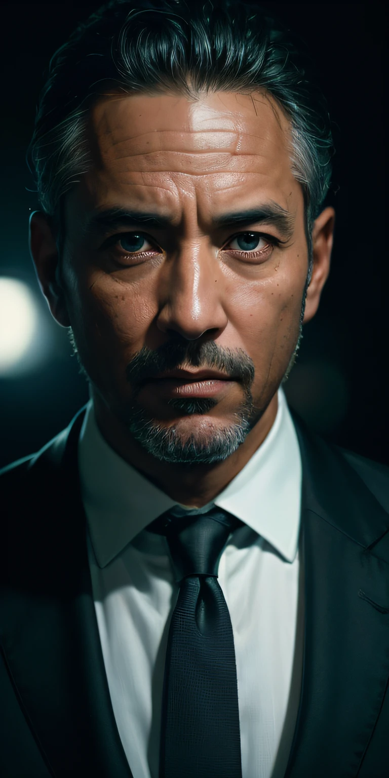 (((Businessman in suit))), In his desk office, Photorealistic, Photo, masutepiece, Realistic, Realism, Photorealism, ( High contrast), (((photorealistic digital art trending on Artstation 8k HD high definition detailed realistic))), Skin Texture, Hyper Detailed, Realistic skin texture, armature, Best Quality, ((超A high resolution)), (Photorealistic:1.4),, High resolution, Detailed, Raw photo, Sharp Re, by lee jeffries 「Nikon D850 Film」Stock Photo 4 Kodak Portra 400 Camera F1.6 lens rich colors hyper realistic lifelike texture dramatic lighting unrealengine trending on artstation cinestill 800,