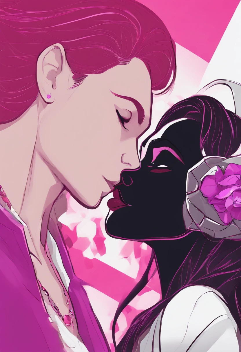 Sombra kissing D.va