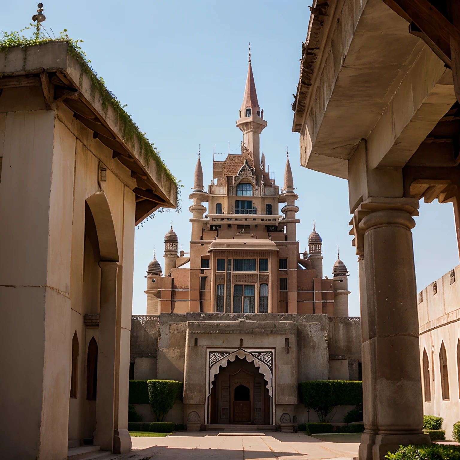 Stereotype Indian castle, realist
