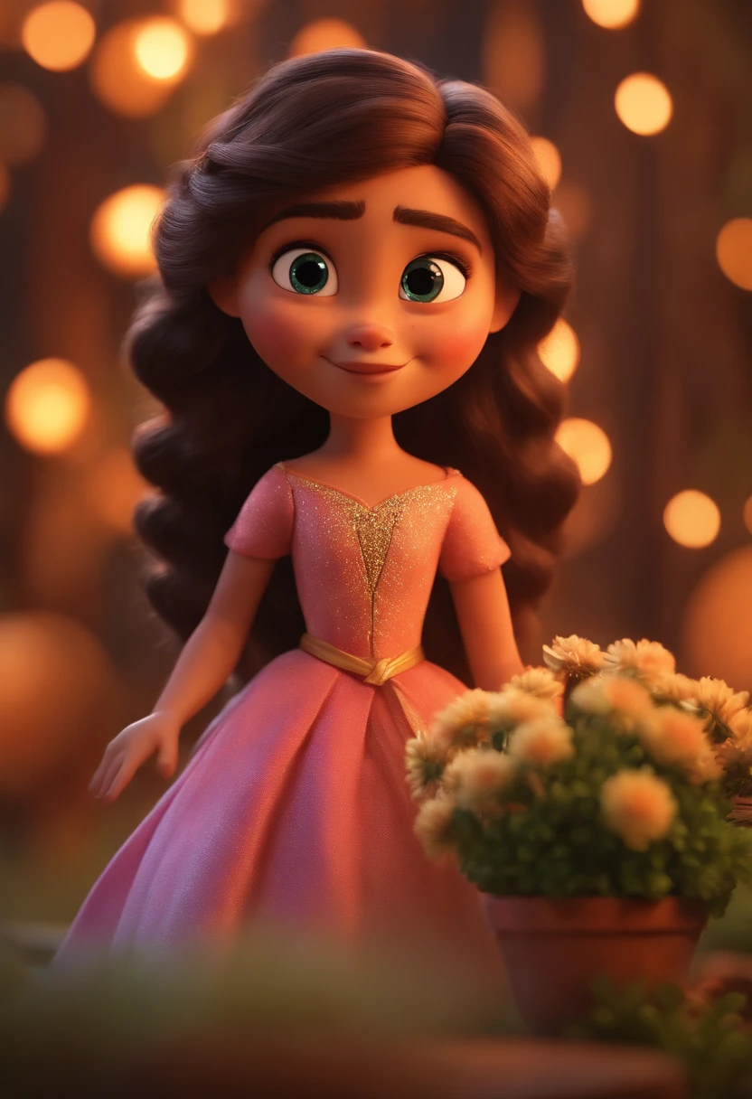 de 3 anos, Cabelos Loiro, Encaracolados, (estilo pixar) (obra-prima:1.2) (bokeh) (melhor qualidade) (pele detalhada) (textura detalhada) (8k) (claymation) (cinematic lighthing) (foco nítido