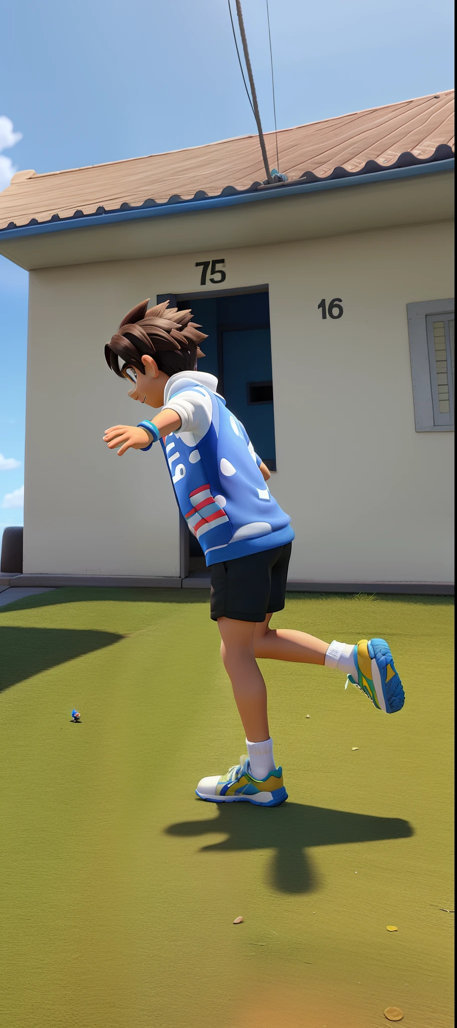 (pixarstyle:1.25) a waist-length portrait of a little 2 year old boy  with a car shirt, Holding an airplane toy, natural skin texture, 4k textures, hdr, intricate, highly detailed, sharp focus, cinematic look, hyperdetailed