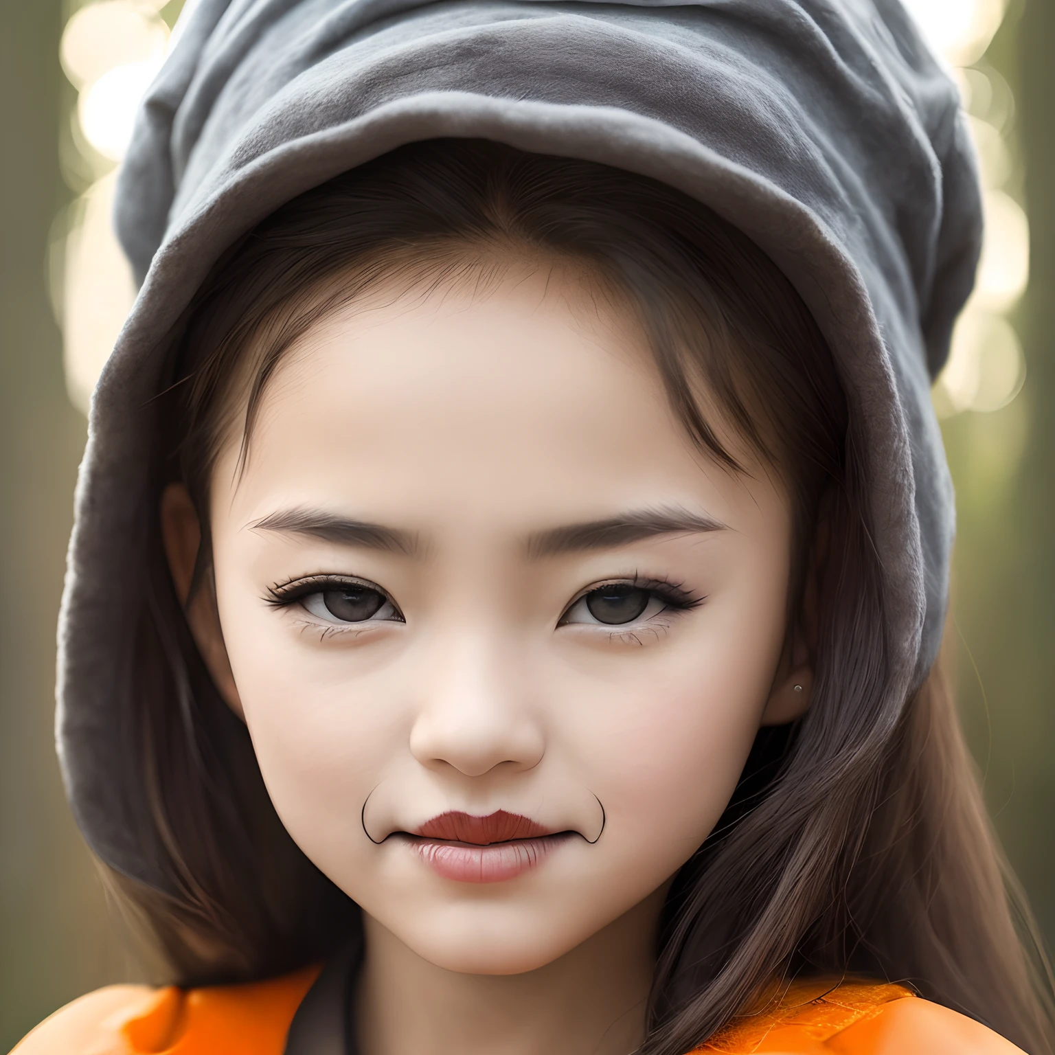 Nayeon,(foto em close-up:1.5),(Pov:1.1),Coreano, Woman, ultra detailed complex 3d rendering, Retrato da mulher bonita, sorrir, retrato mal-humorado, striking features, beleza, detalhes intrincados, dramatic composition, tension, Contraste, textura, realismo, High-quality rendering, arte deslumbrante, alta qualidade, filmic grain, Fujifilm XT3,bokeh redemoinho,(Realistic, photo-realistic:1.4),Foto RAW,Physically-based rendering,(Olhando para o Viewer:1.4),(8k, best quality, master part:1.2),(tiro de corpo inteiro:1.1),octan render,CG extremamente detalhado, Unity 8k papel de parede,(studio soft light, luz de aro,na floresta,sunlight:1.2),Standing,(A is wearing Halloween costume:1.5),Detalhe hiper realista pele brilhante,ultra detalhado,(ultra realistic:1.5),(intrincado:1.2),(fotorrealista:1.4),1girl,(magro:1.3),Antecedentes detalhados