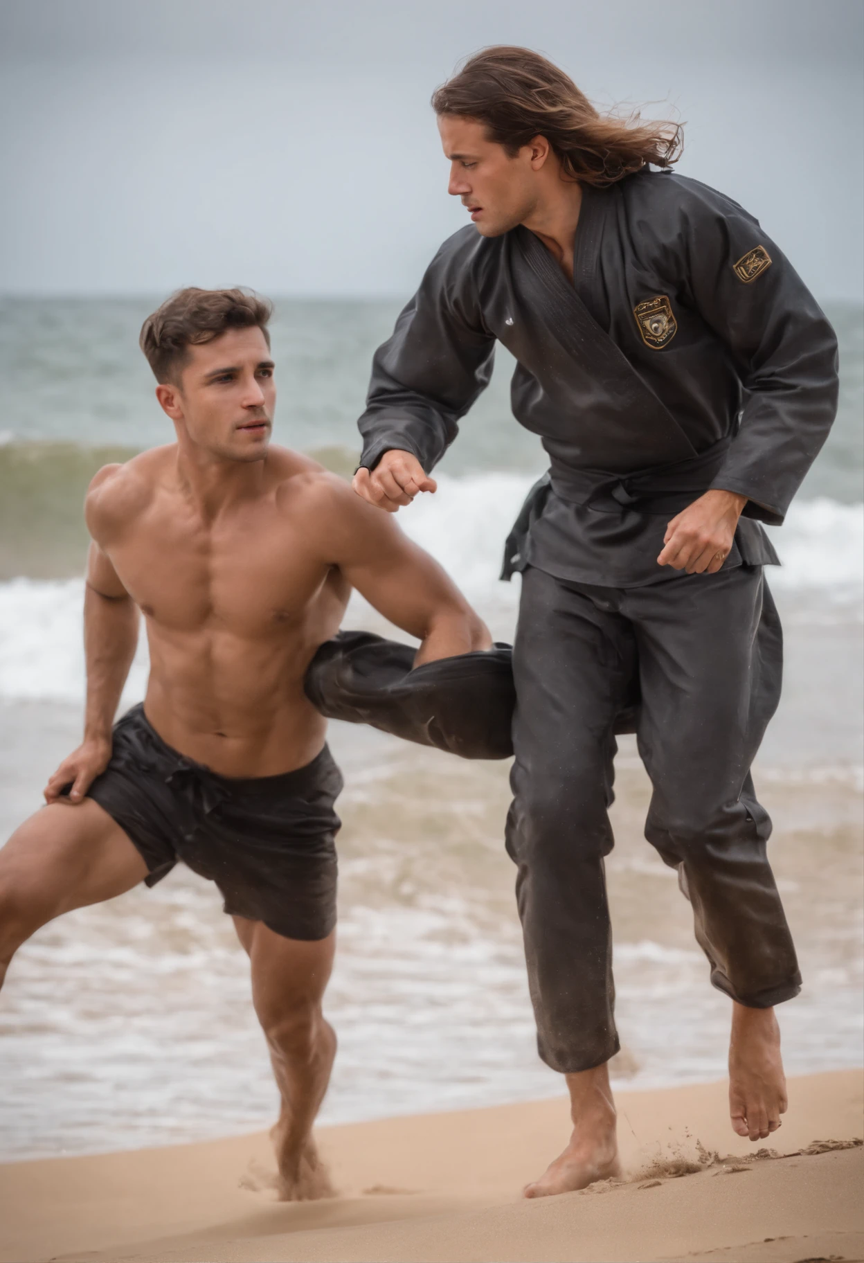 Pessoas do sexo masculino,Uniforme de combate preto,surfe,Stand up surfando,Caminhe pelo Buraco das Ondas