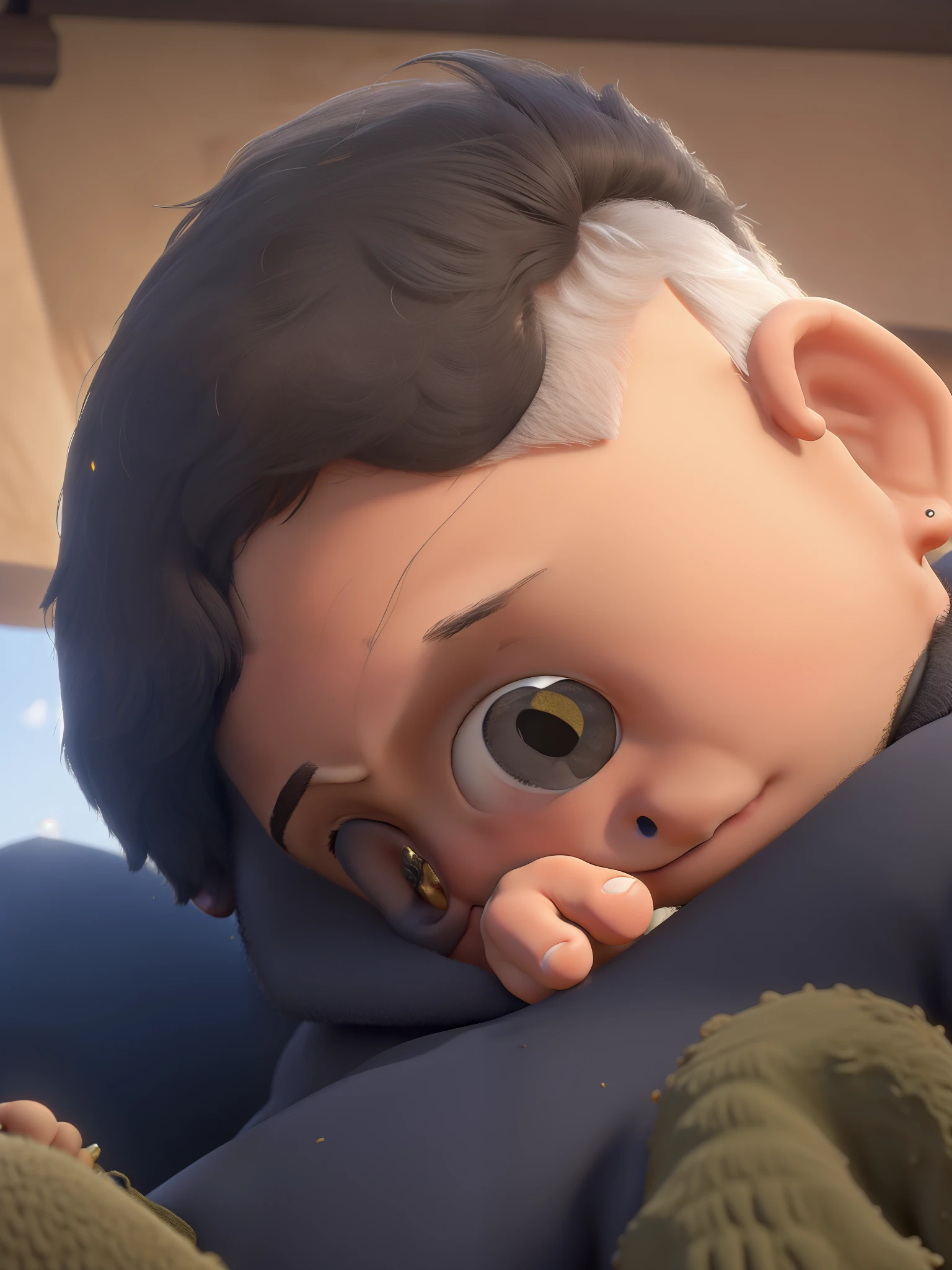 Menino dos sonhos de ouro
